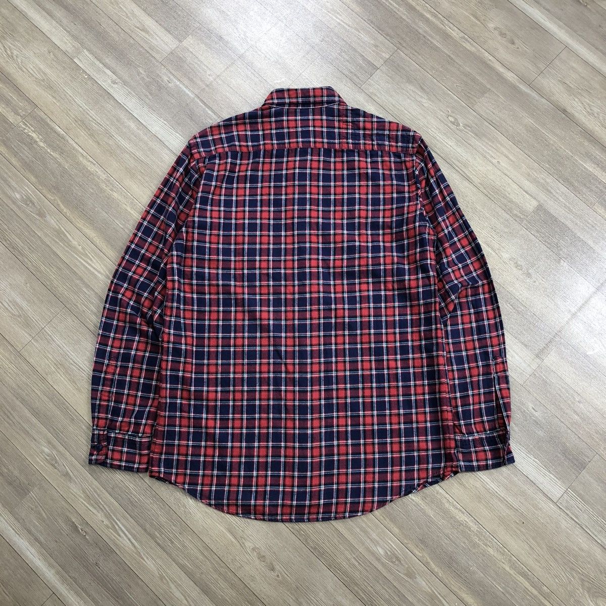 Futura 2000s Futura Laboratories Red Tartan Flannel Shirt Size US M / EU 48-50 / 2 - 12 Thumbnail