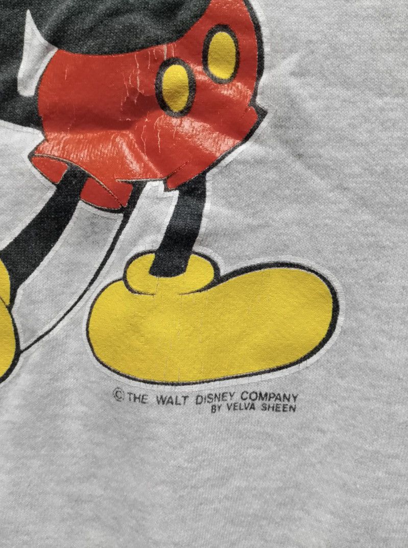Disney Vintage 90s Velva Sheen Mickey Mouse Sweatshirt Size US M / EU 48-50 / 2 - 4 Thumbnail