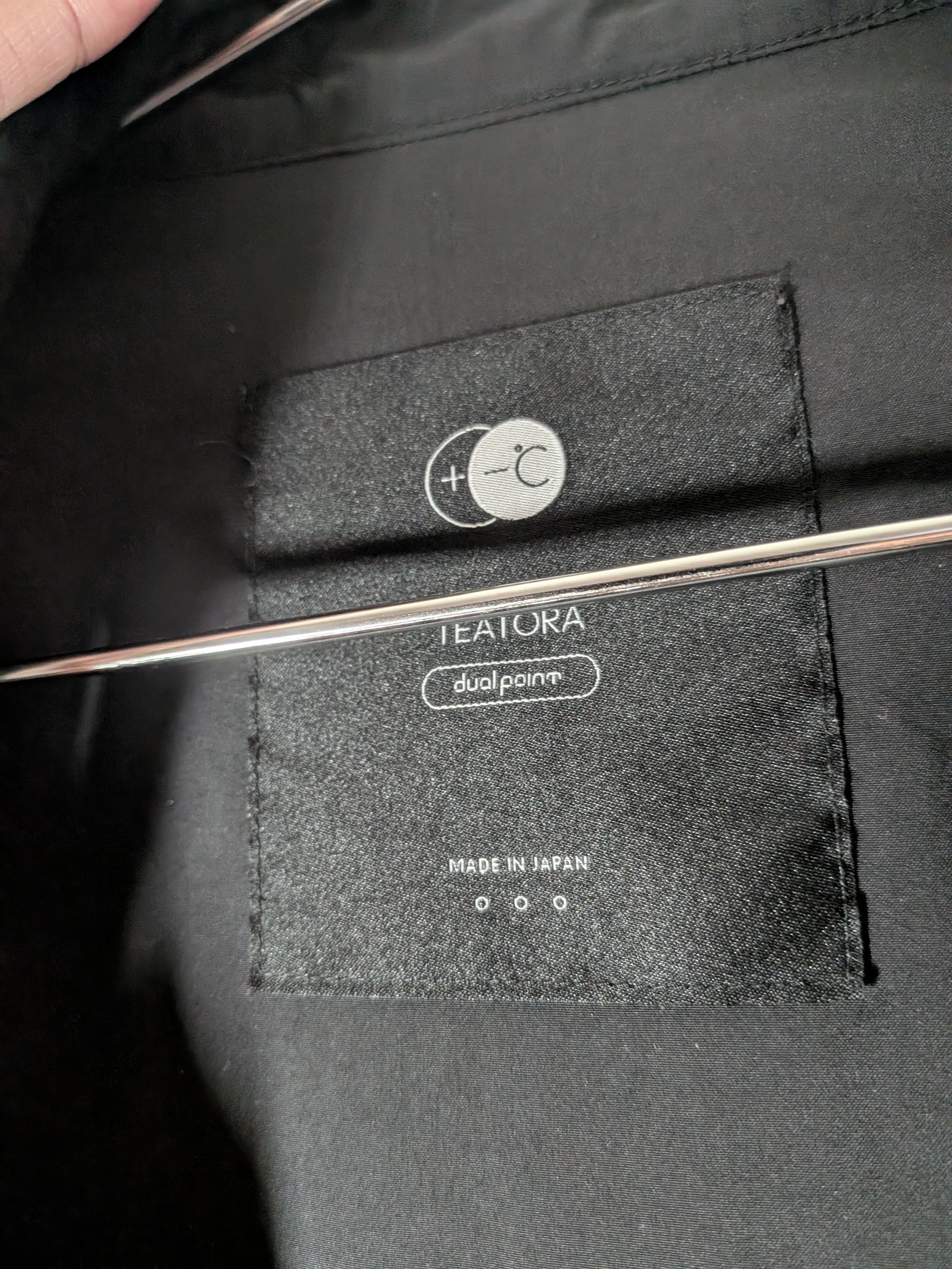 TEATORA Teatora Dual Point Cartridge Shirt Jacket Black Size US M / EU 48-50 / 2 - 4 Thumbnail