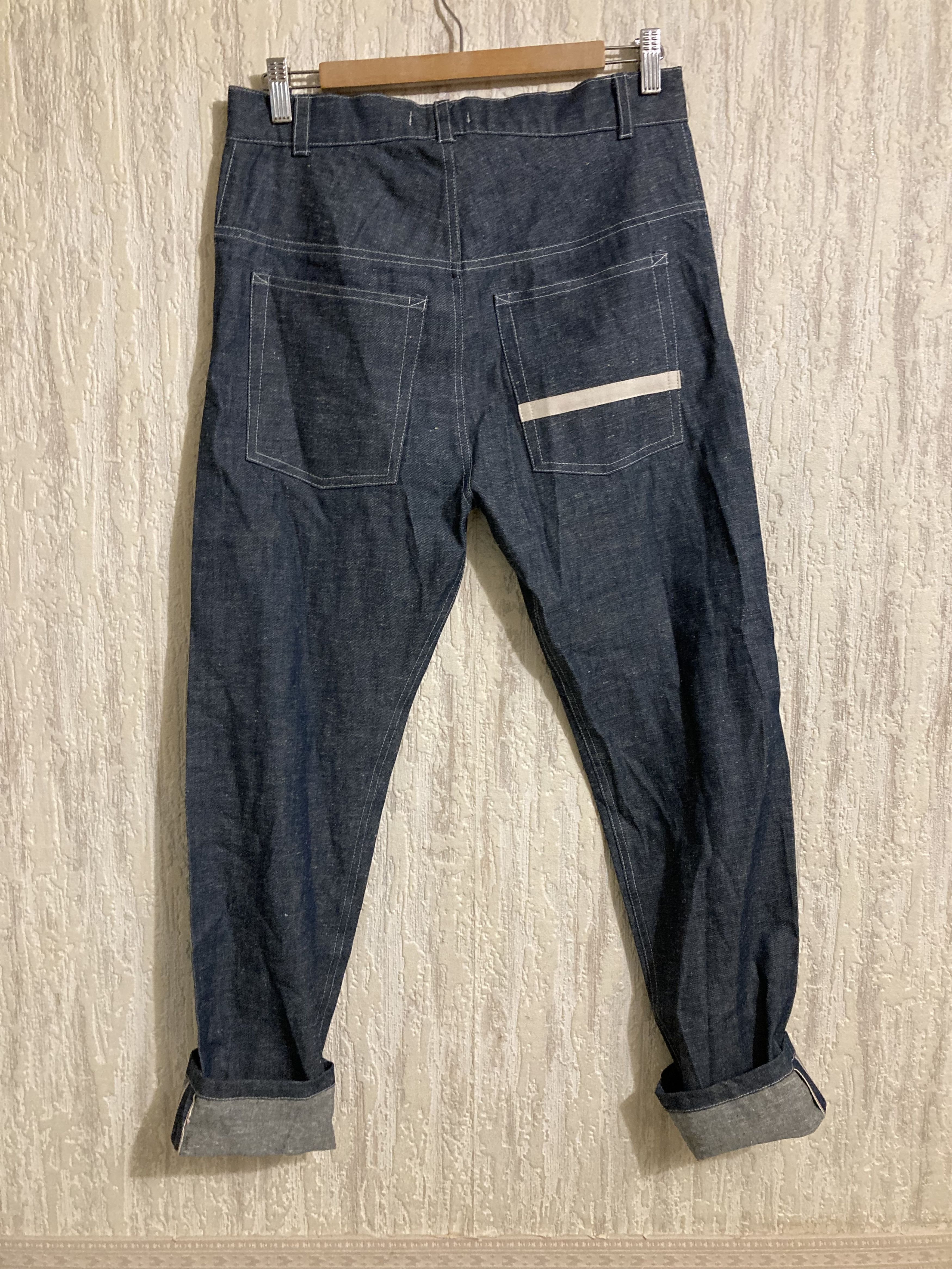 Other Marius Petrus Men's Straight Denim Selvage Denim Pants Size US 29 - 2 Thumbnail