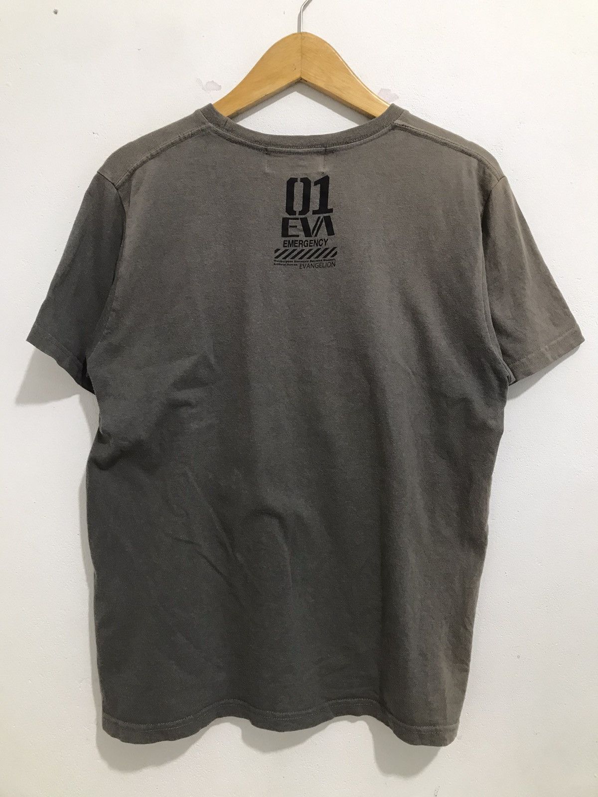 Anime Vintage Neon Genesis Evangelion Emergency Tees Size US M / EU 48-50 / 2 - 4 Thumbnail