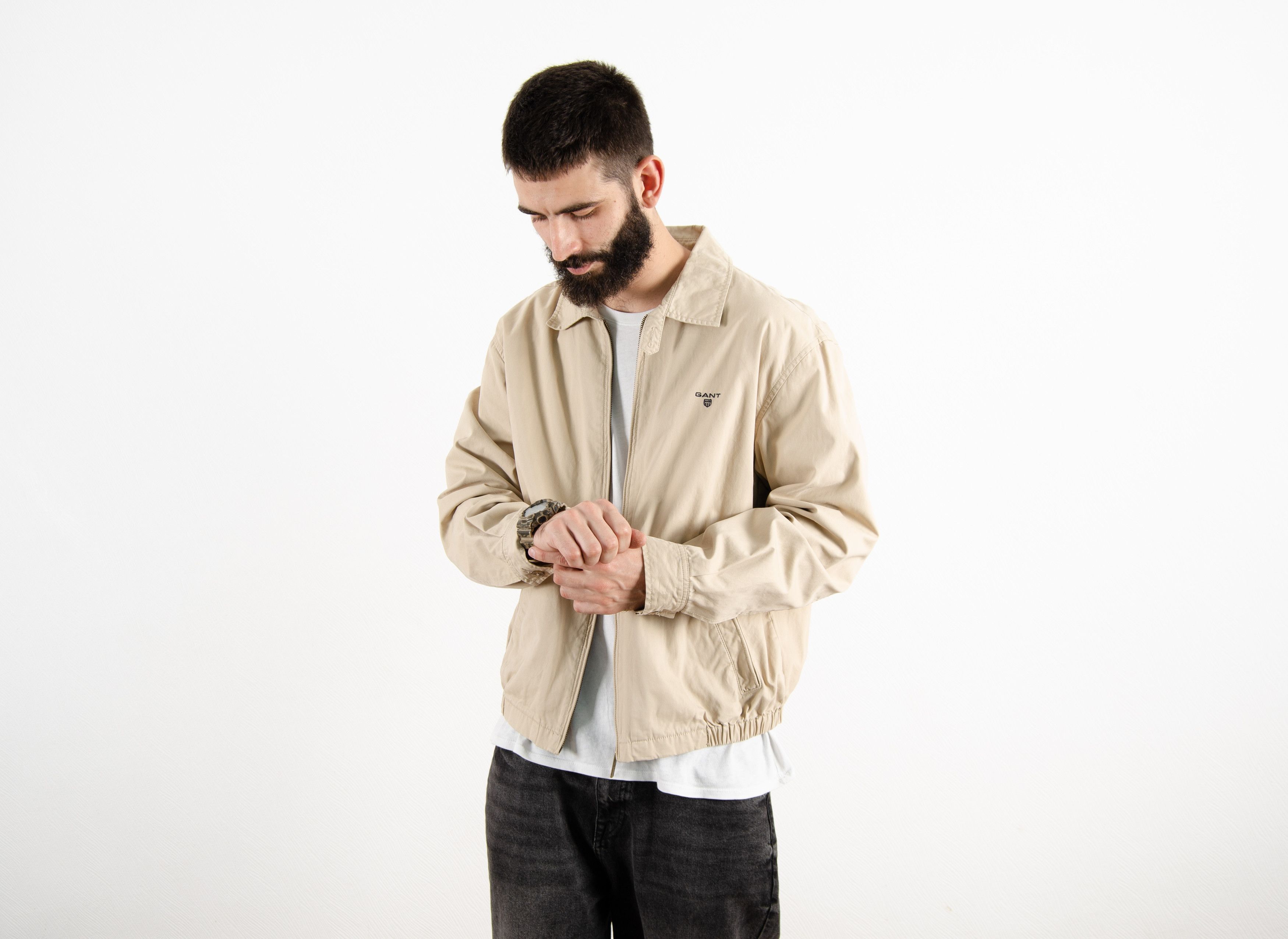 Gant Gant Beige Jacket Bomber Size US XL / EU 56 / 4 - 3 Thumbnail
