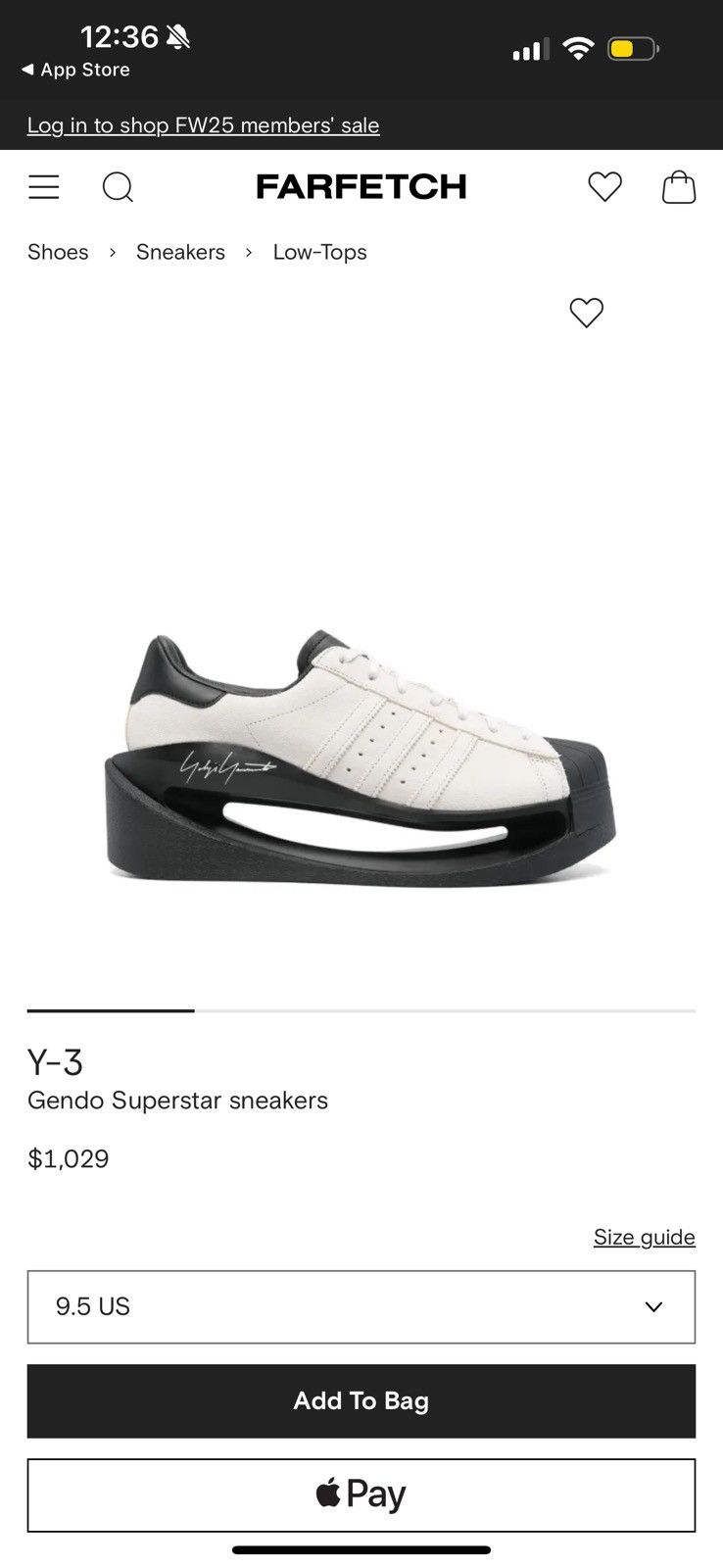 Yohji Yamamoto Gendo Superstar sneakers Size US 9.5 / EU 42-43 - 6 Thumbnail