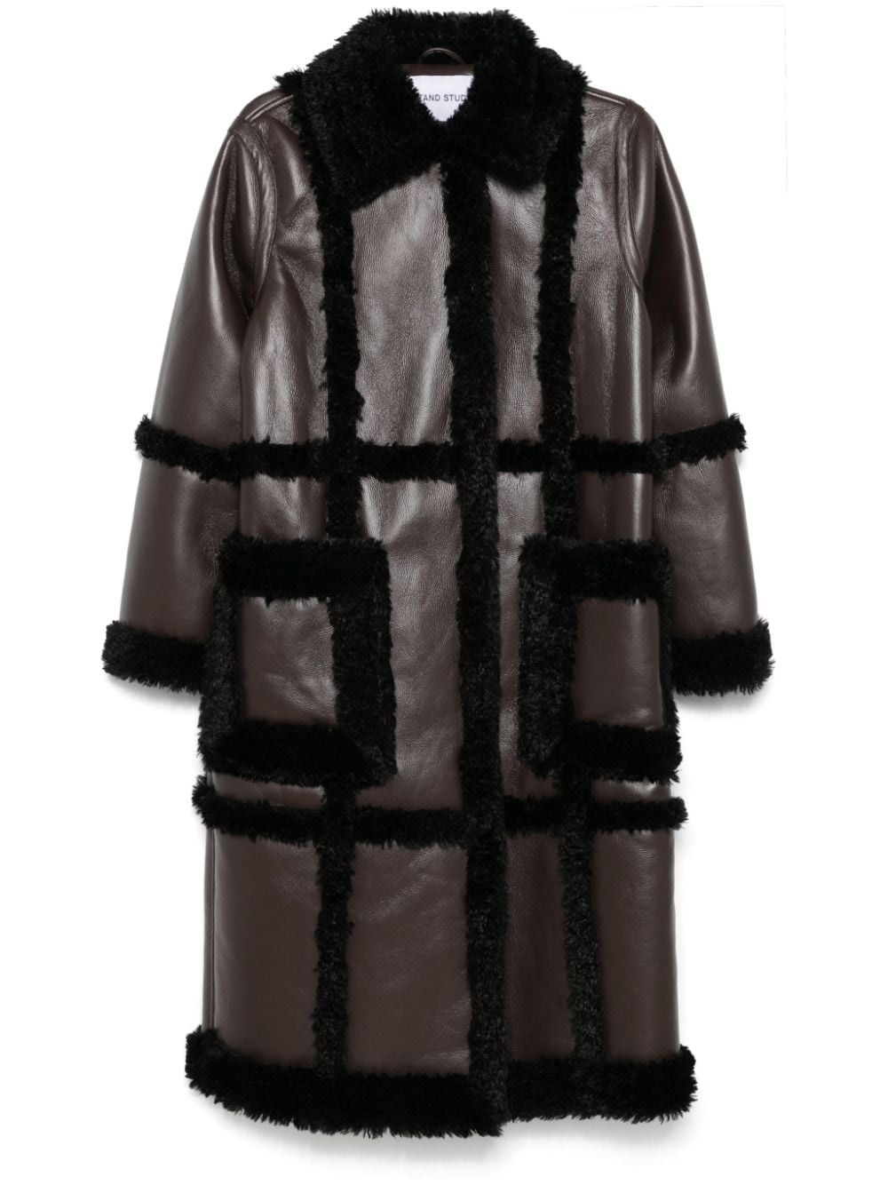 STAND STUDIO PATRICE FAUX LEATHER COAT Size S / US 4 / IT 40 - 1 Thumbnail