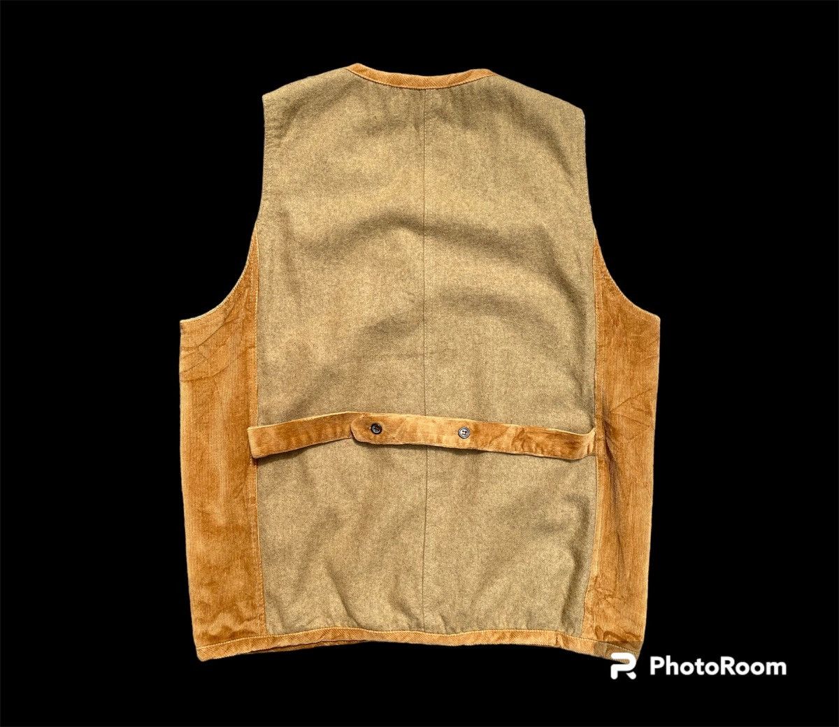 If Six Was Nine × Japanese Brand Japanese Designer “Niko and…” Patchwork Wool + Corduroy Vest Size US S / EU 44-46 / 1 - 2 Thumbnail