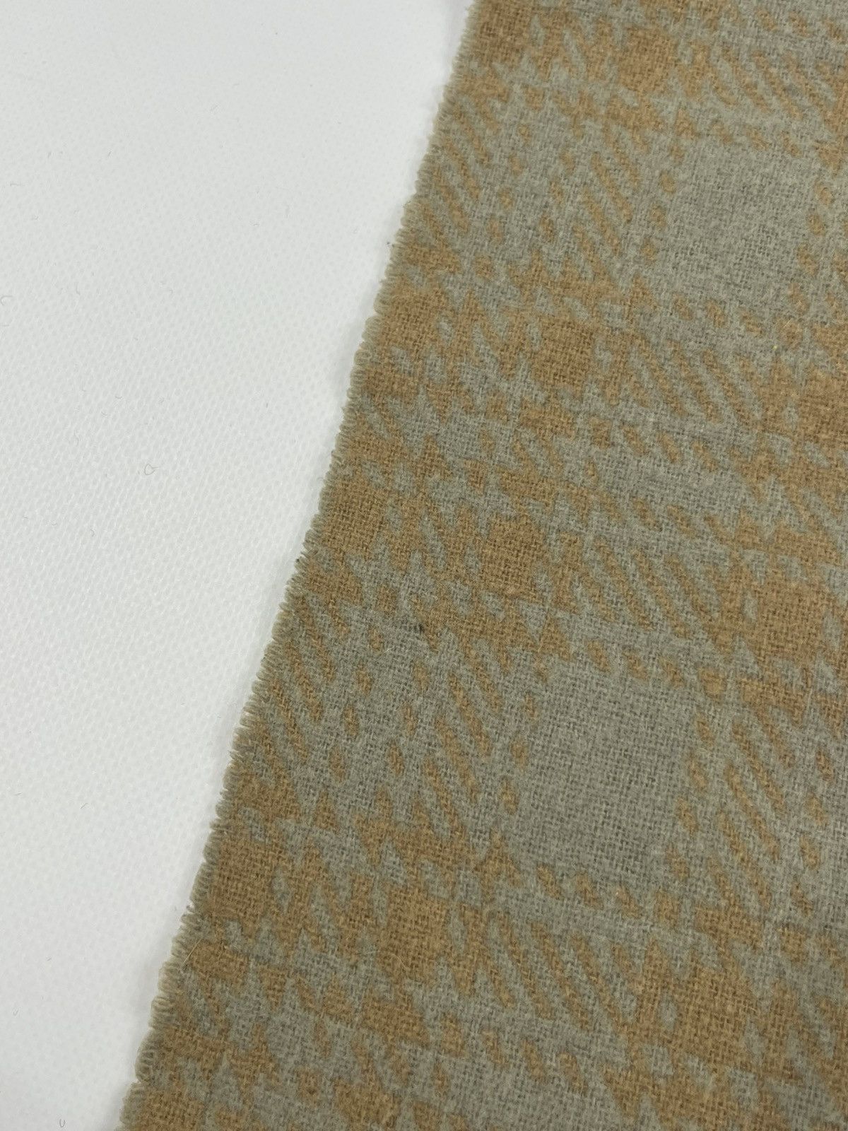 Burberry BURBERRY Wool Merino Cashmere Nova Check Monogram Scarf Size ONE SIZE - 13 Thumbnail