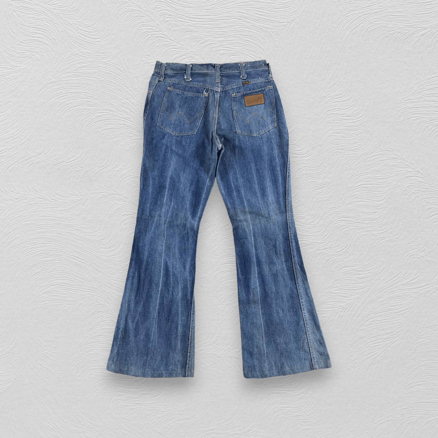 Wrangler Vintage Wrangler Jeans Blue Wash Flare Denim KJ685 Size US 29 - 2 Thumbnail