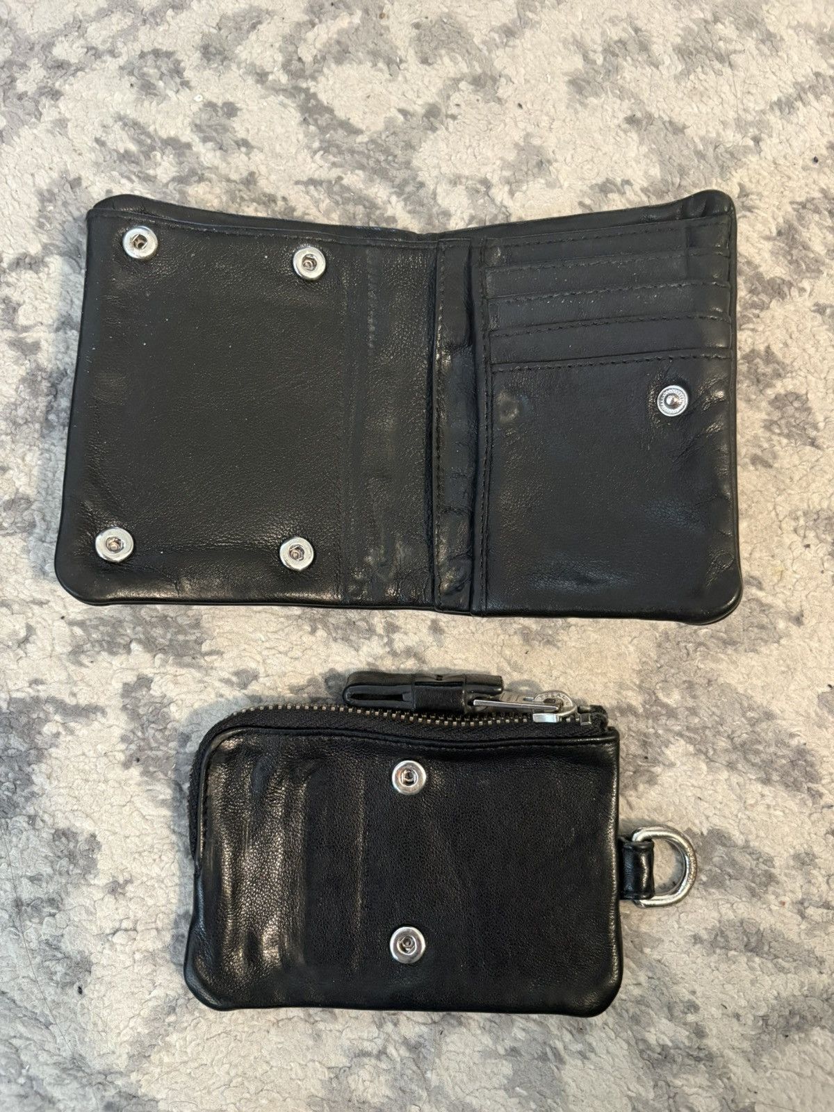 Allsaints ALLSAINTS Leather Wallet Size ONE SIZE - 3 Thumbnail