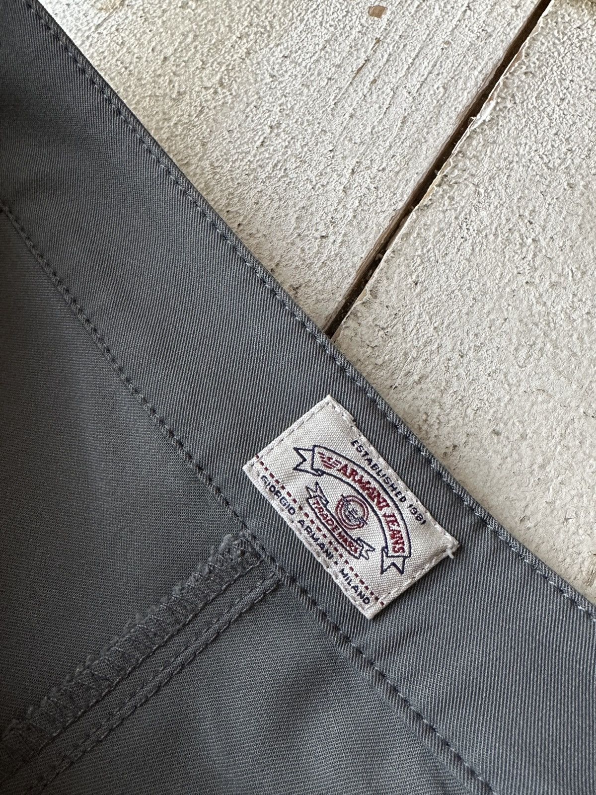 Armani 🚨 Armani Regular LUXURY OLD MONEY relax BEIGE Womens Size 28" / US 6 / IT 42 - 10 Thumbnail