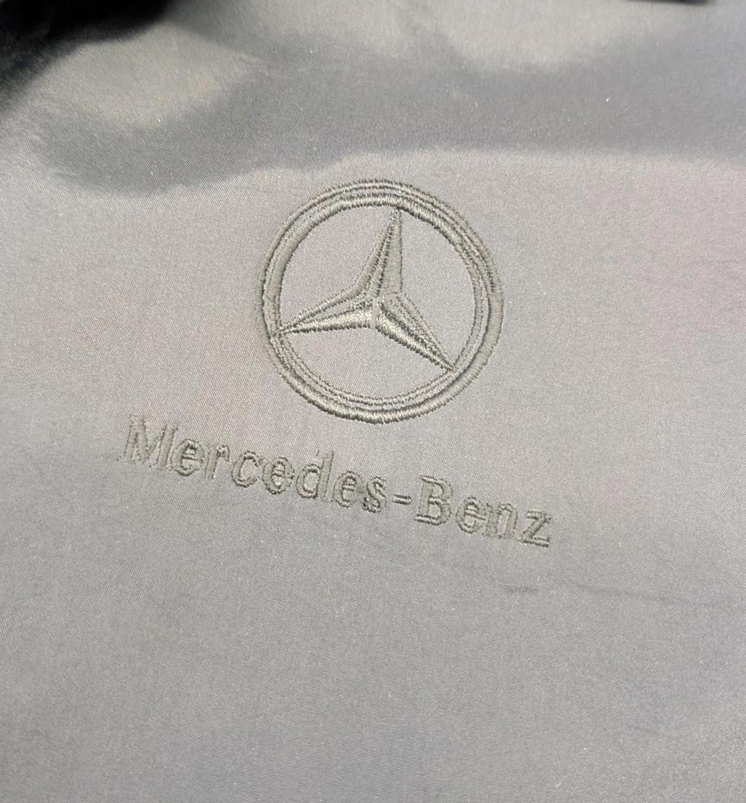 Mercedes-Benz Vintage 90s Mercedes Benz Black tonal jacket Size US M / EU 48-50 / 2 - 2 Thumbnail