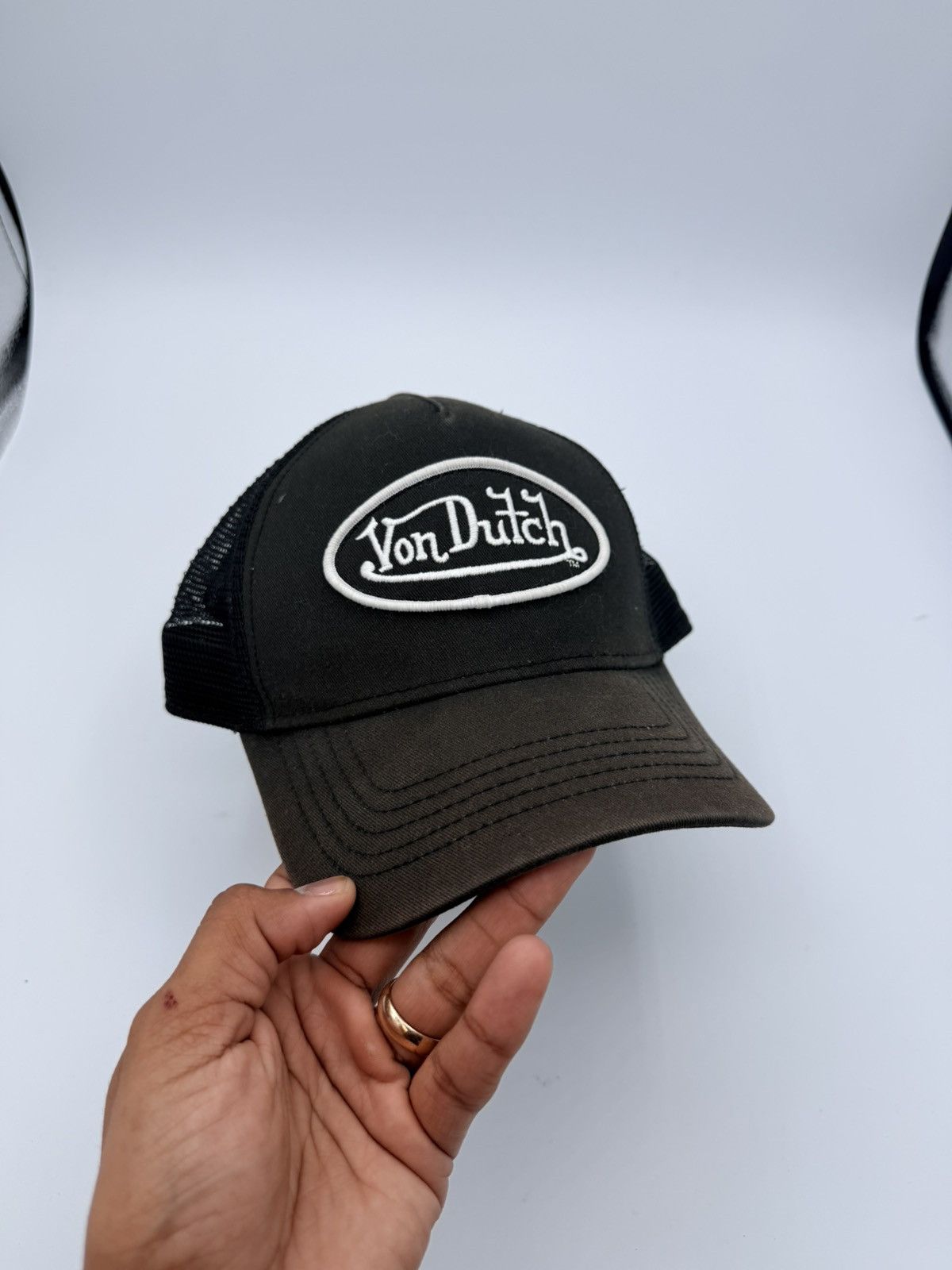 Von Dutch Von Dutch Worn Hat Cap Size ONE SIZE - 2 Thumbnail