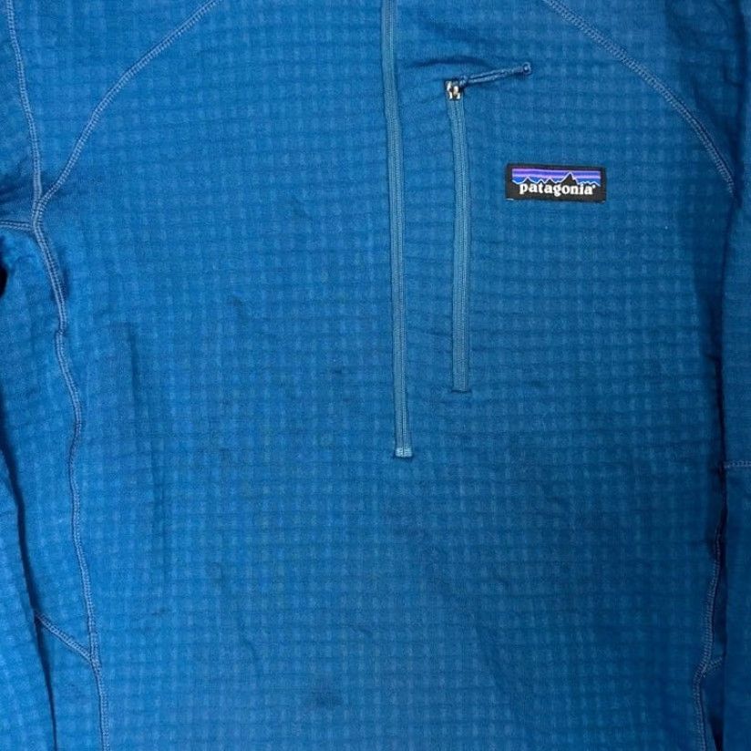 Patagonia Patagonia Women's R1 Pullover Size S Fleece Pullover Jacket Lagom Blue Size S / US 4 / IT 40 - 3 Thumbnail