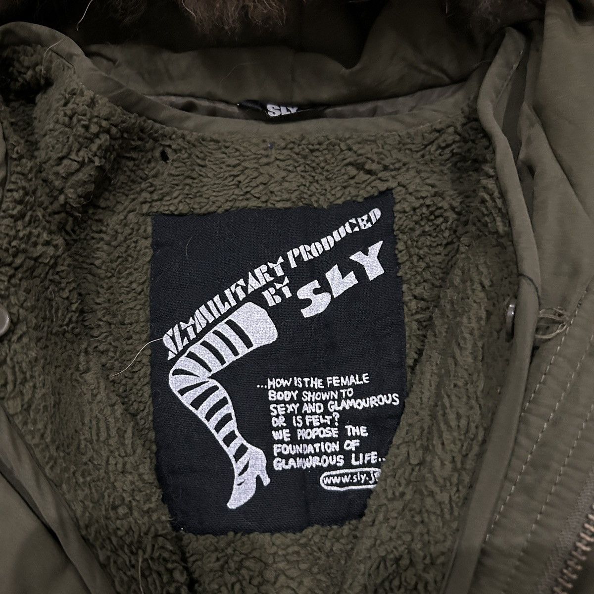 14th Addiction 00s Japanese Archive SLY Parka Fur Jacket ifsixwasnine style Size US S / EU 44-46 / 1 - 14 Thumbnail