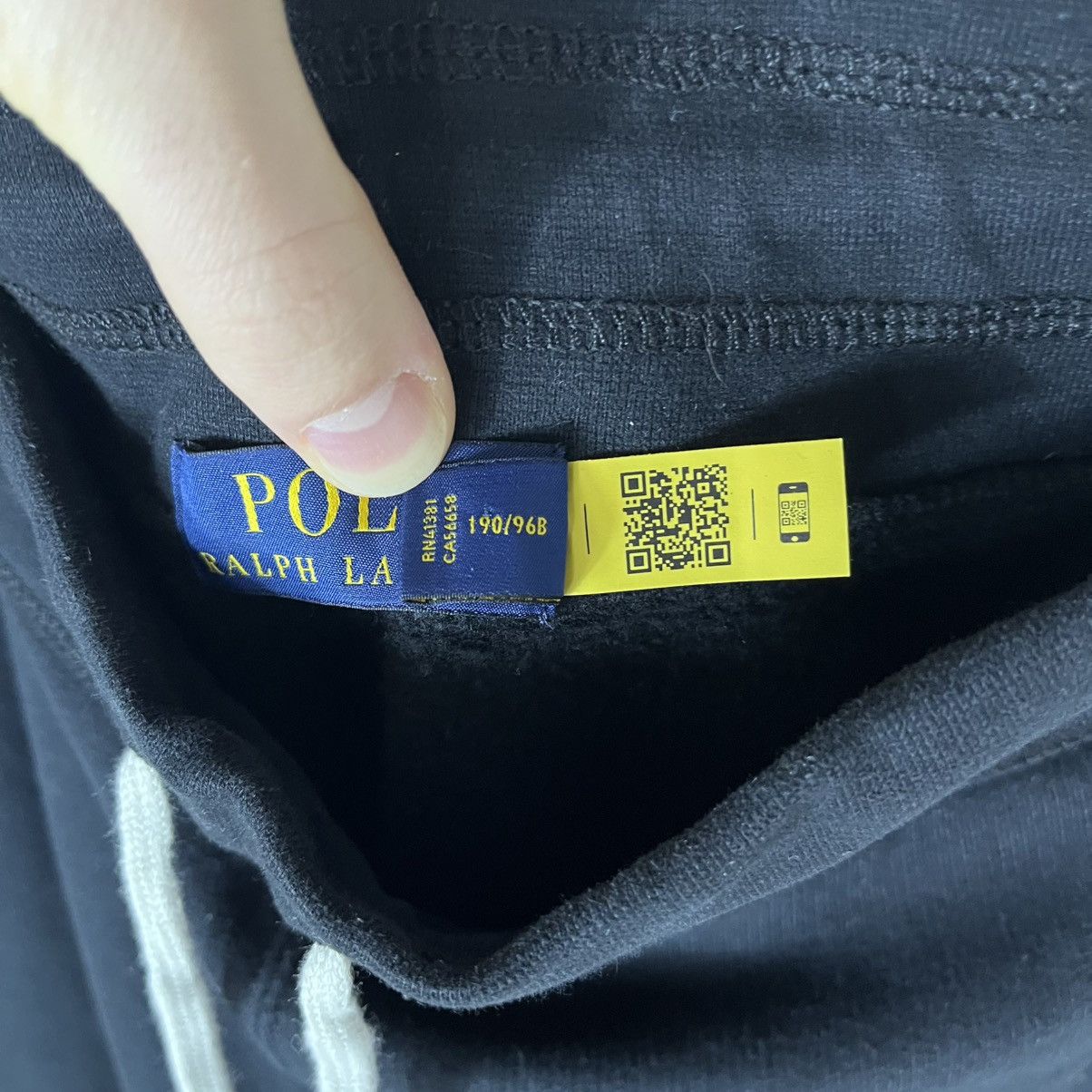 Polo Ralph Lauren Polo Ralph Lauren Baggy Black Sweatpants Streetwear Y2K Size US 36 / EU 52 - 6 Thumbnail