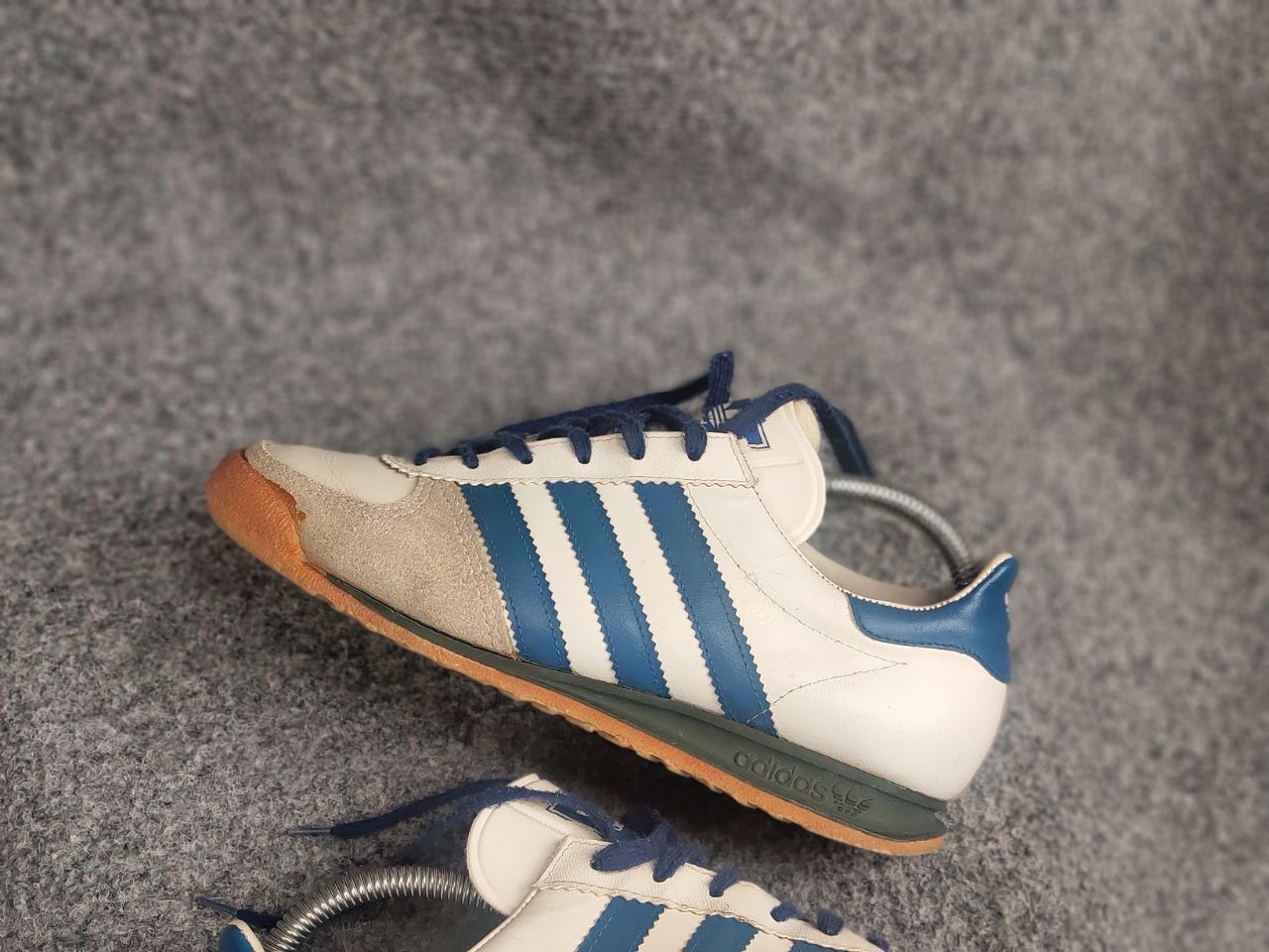 Adidas Rare Vintage 70's Adidas ROM Leather Sneakers Yugoslavia Size US 6 / EU 39 - 4 Thumbnail