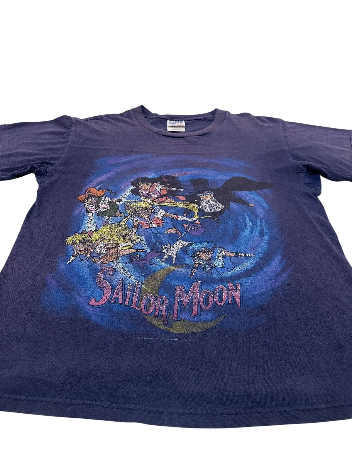 Vintage Vintage 1998 Sailormoon Galaxy Shirt Size US M / EU 48-50 / 2 - 2 Thumbnail