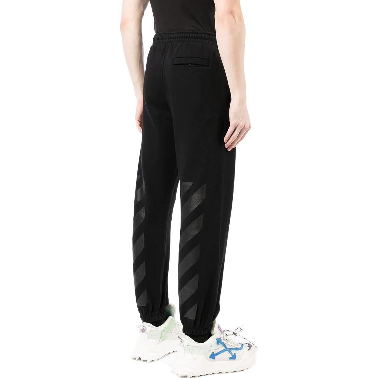 Off-White o1y0225 Logo Jogger & Sweatpant in Black Size US 26 / EU 42 - 3 Thumbnail