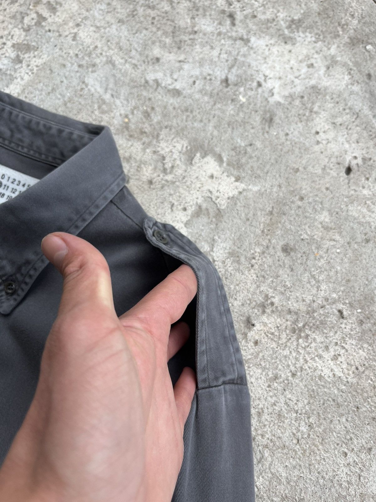 Maison Margiela SS’02 Maison Martin Margiela Button Down Military Shirt Size US L / EU 52-54 / 3 - 6 Thumbnail