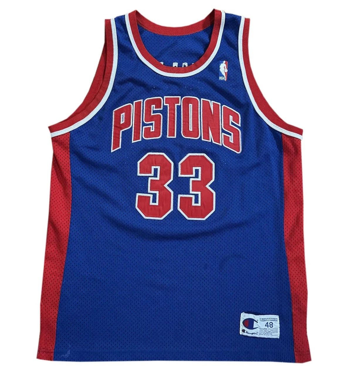 Champion Vintage Champion Detroit Pistons Grant Hill Authentic Jersey Size US L / EU 52-54 / 3 - 1 Thumbnail