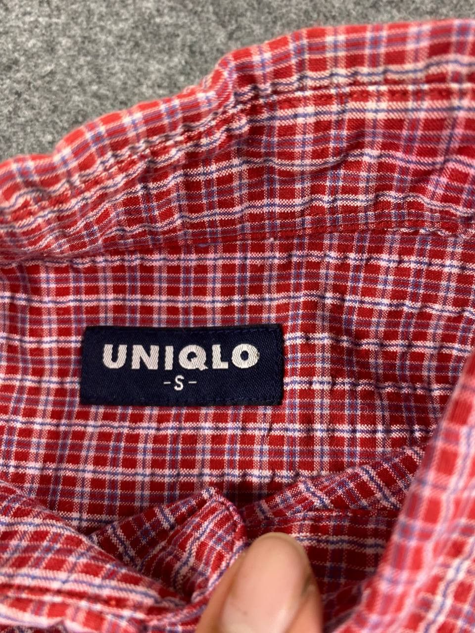 Flannel vintage uniqlo japanese brands checkered flannel shirt Size US S / EU 44-46 / 1 - 4 Thumbnail