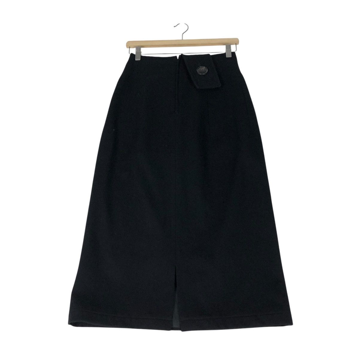 Yohji Yamamoto 🔥VINTAGE WOOL SKIRT Y’S YOHJI YAMAMOTO BELT Size 26" / US 2 / IT 38 - 1 Thumbnail