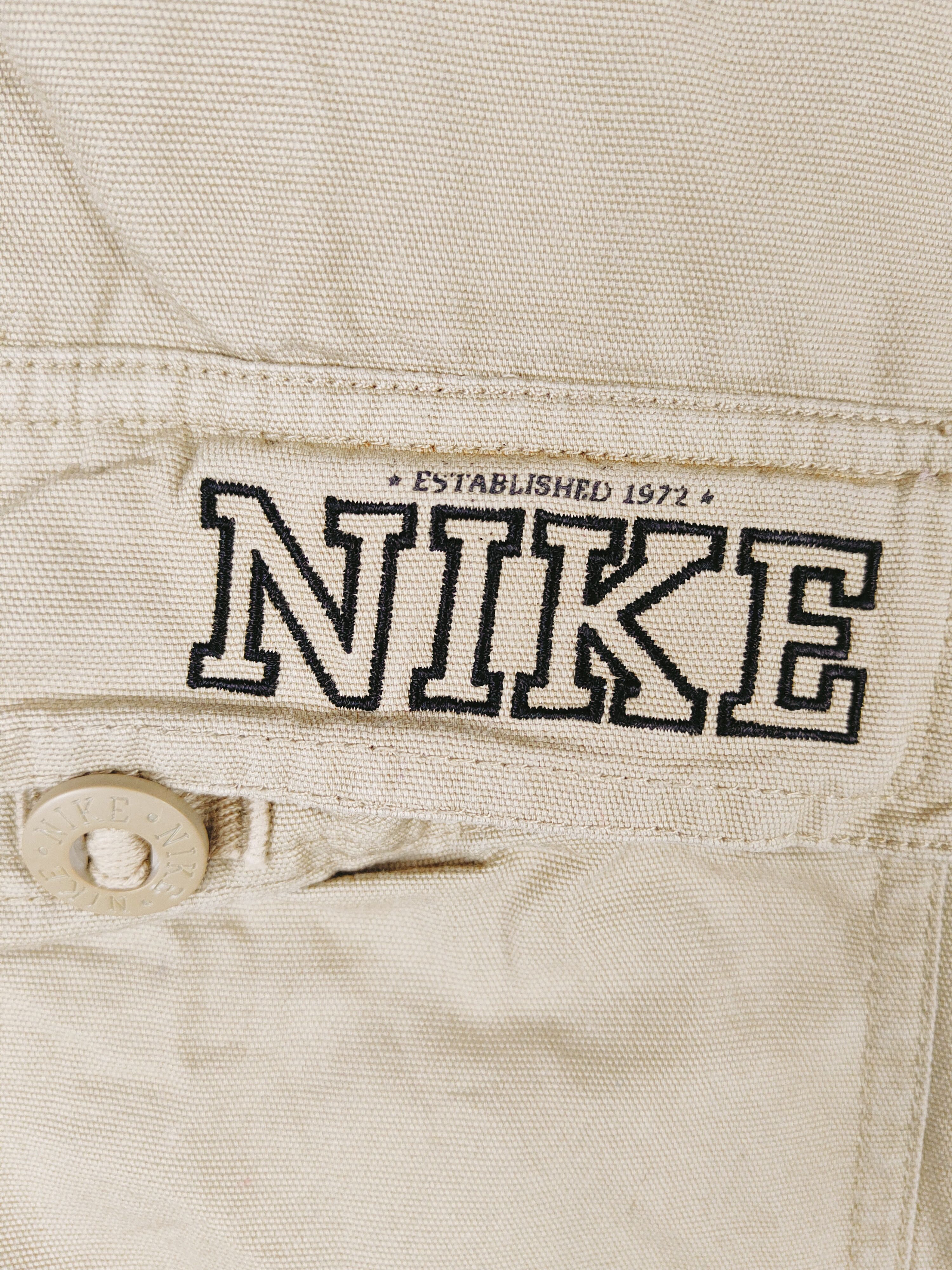Nike Nike Beige Multipocket Tactical Cargo Pants #S2730 Size US 33 - 3 Thumbnail
