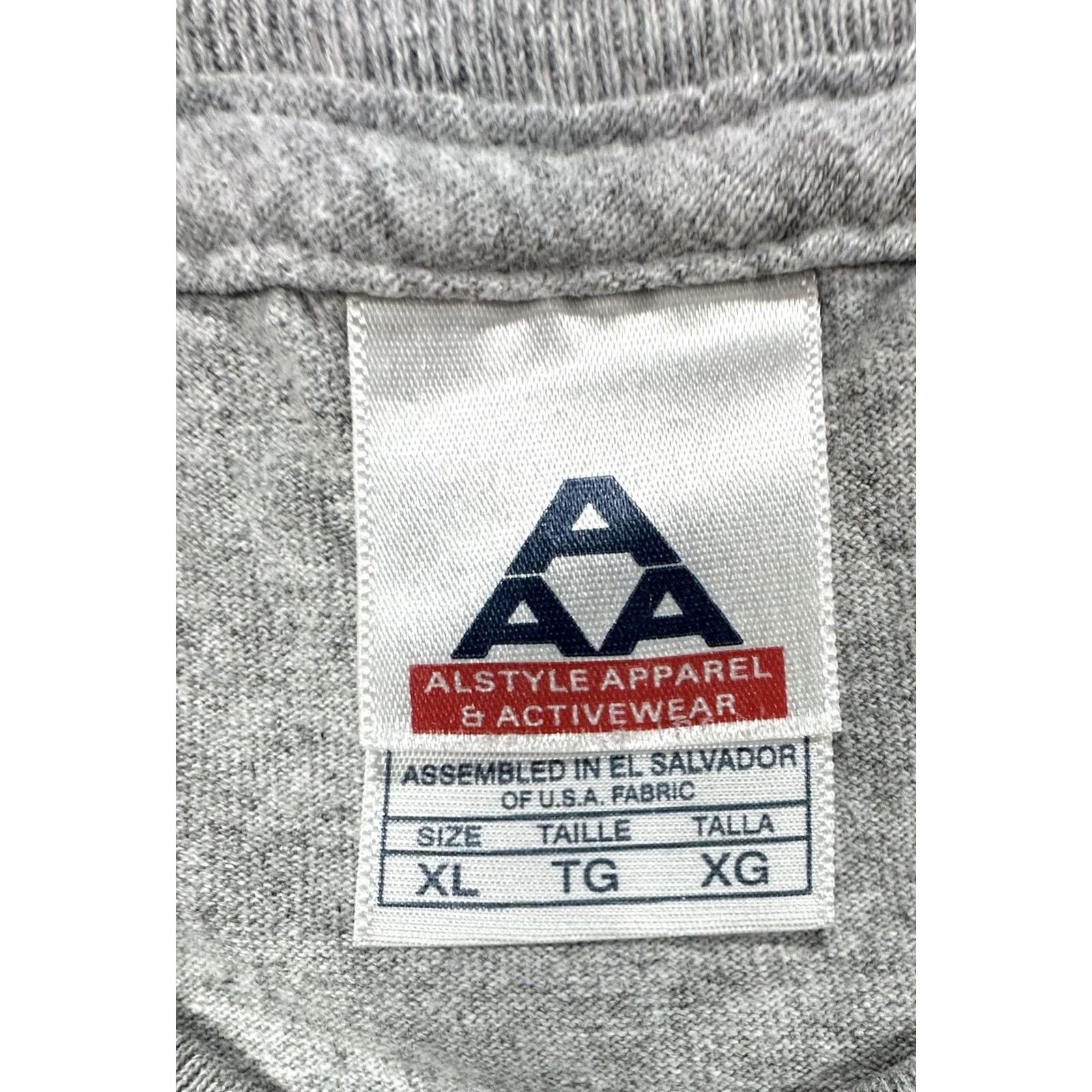 AAA VINTAGE Sign Language Alphabet T-Shirt Gray Graphic Tee 90s Y2K Unisex Adult XL Mens Womens Girls Boys Size US XL / EU 56 / 4 - 4 Thumbnail