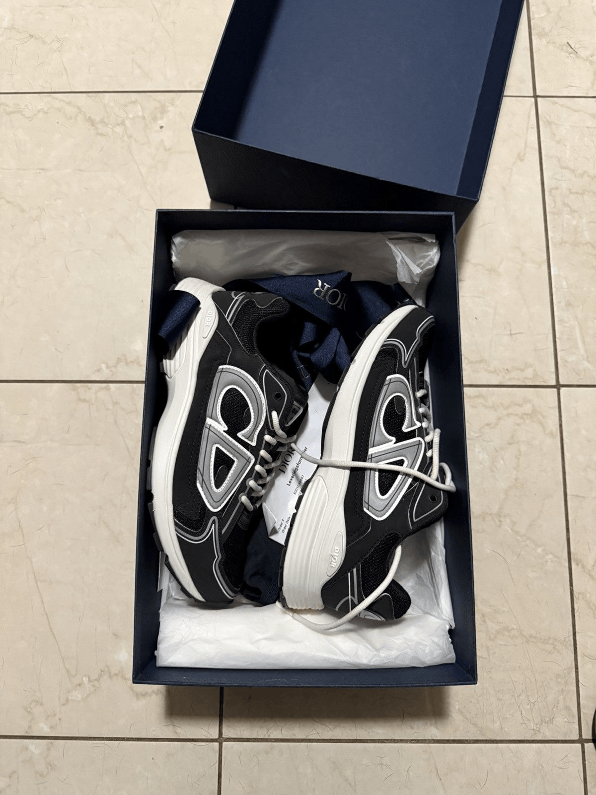 Dior Dior B30 Sneaker Black Mesh Size US 9 / EU 42 - 1 Thumbnail