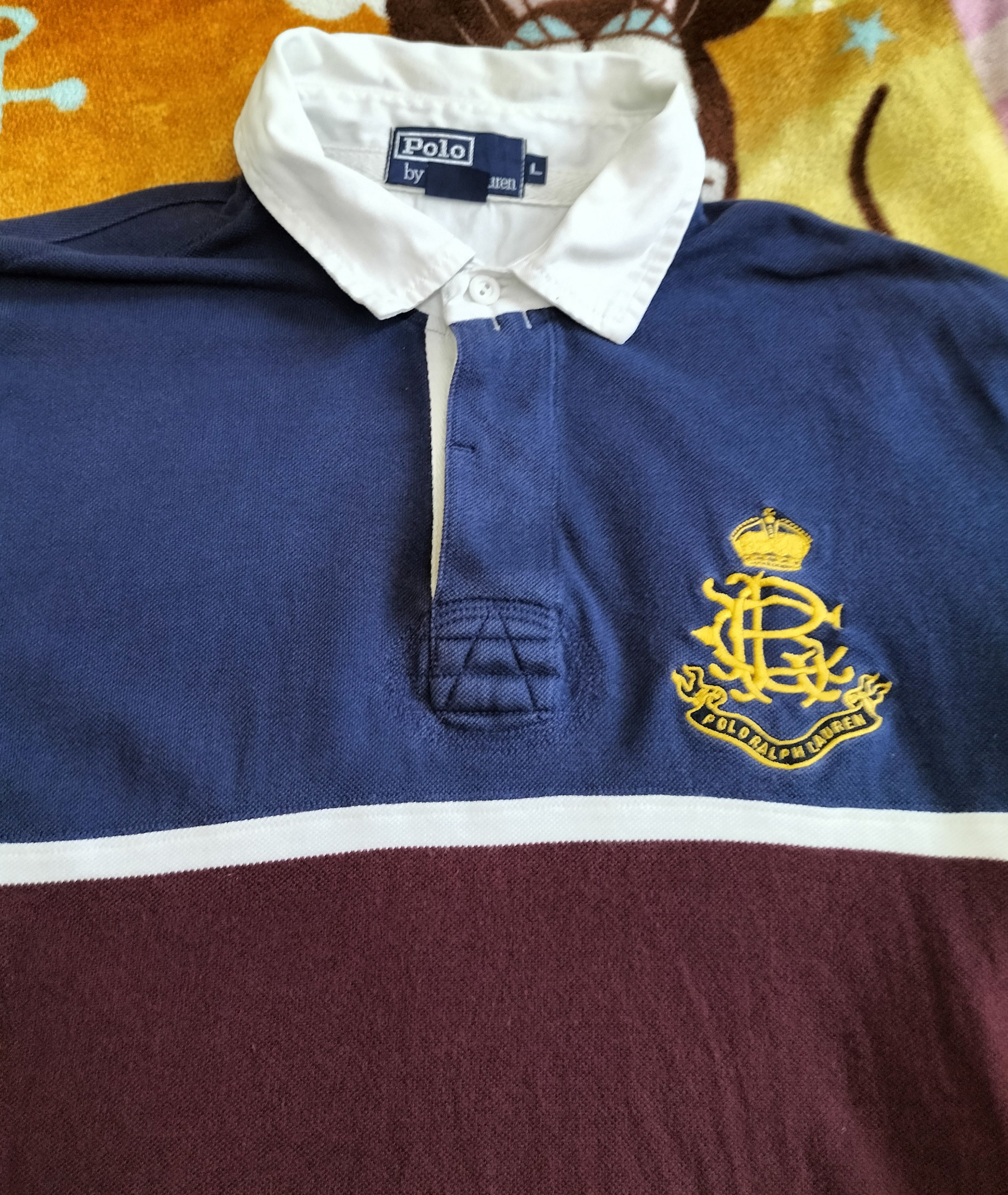 Polo Ralph Lauren Polo Ralph Lauren rugby shirt short sleeve Size US L / EU 52-54 / 3 - 3 Thumbnail