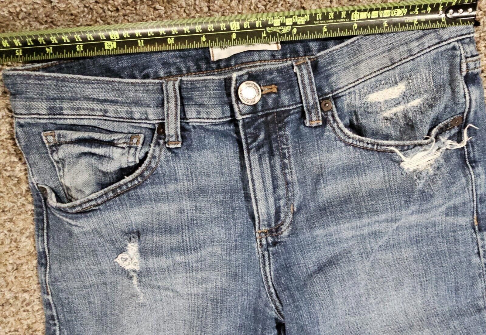 Banana Republic Banana Republic Jeans Womens 26 Boyfriend Blue Distressed Size 26" / US 2 / IT 38 - 5 Thumbnail