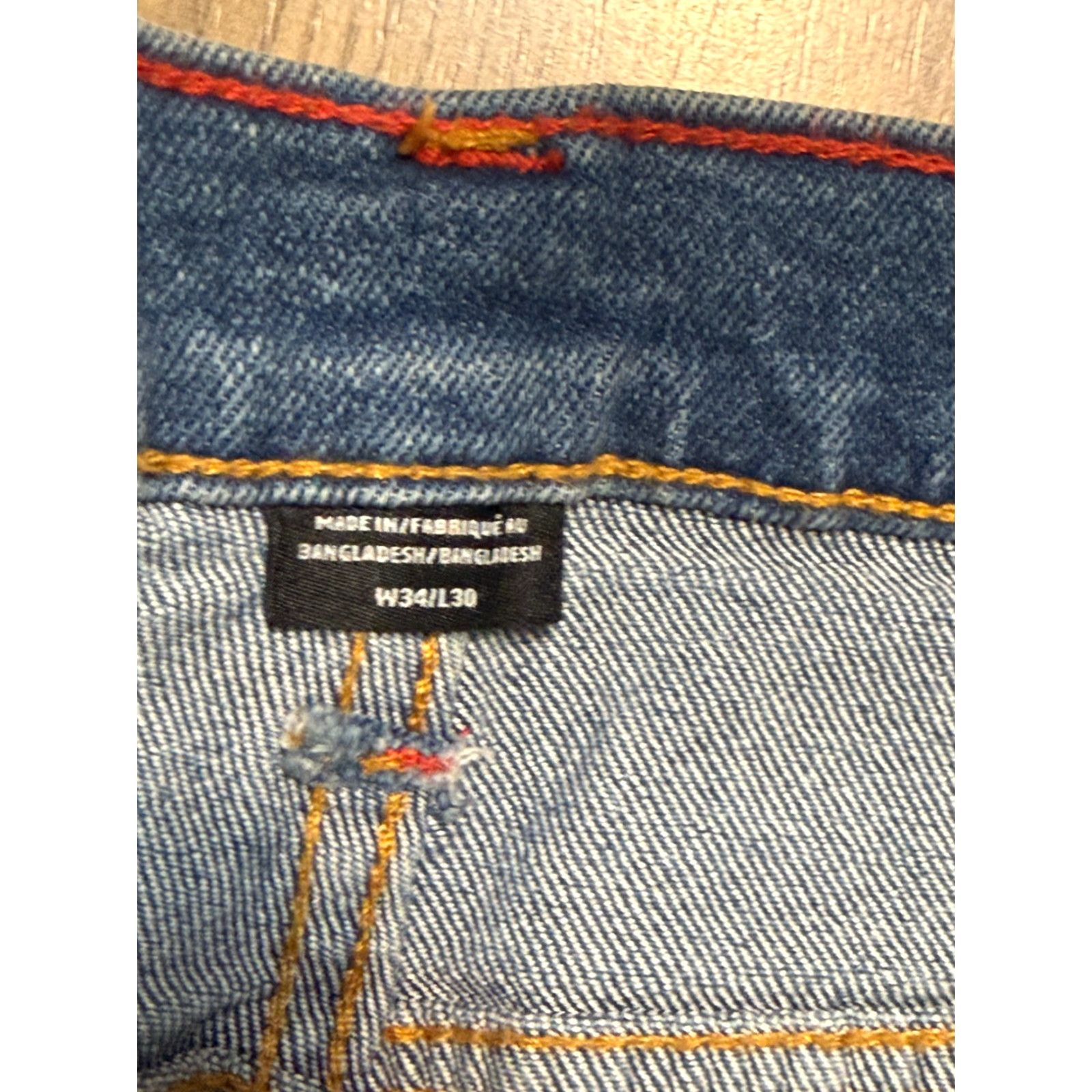 Dickies Dickies Jeans Men's Size 34 Blue Denim Straight Leg Mid Rise Medium Wash NWT Size US 34 / EU 50 - 5 Thumbnail