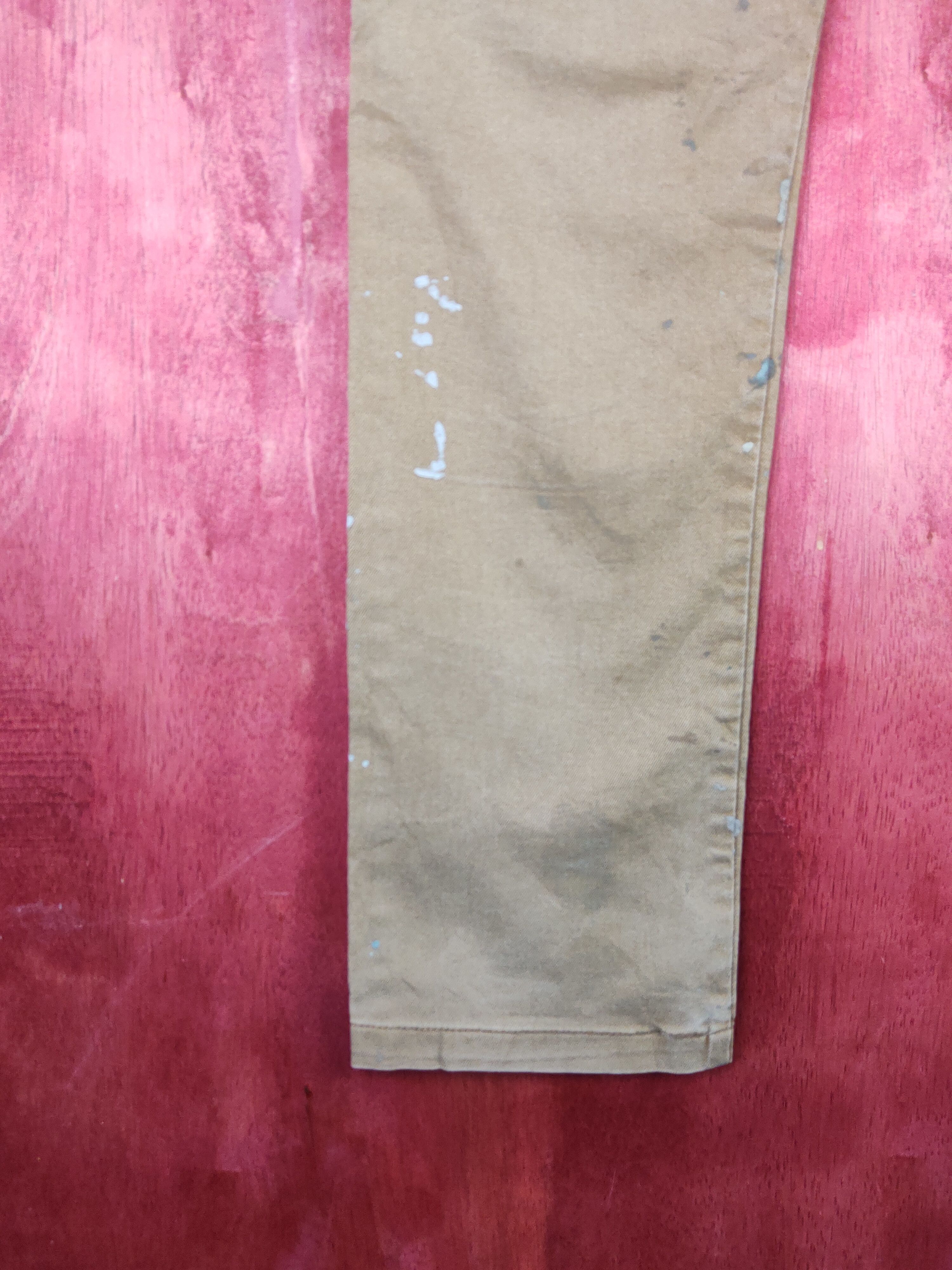 Fine Assist Brown Distressed Ripped Jeans #S17 95