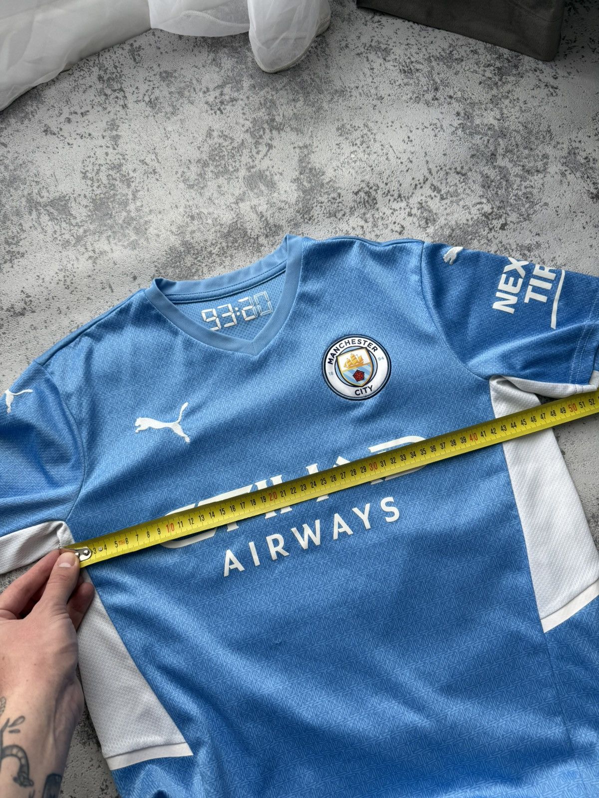 Puma Manchester City Foden 47 2020/21 Homme Jersey Size in Fact S Size US S / EU 44-46 / 1 - 9 Thumbnail