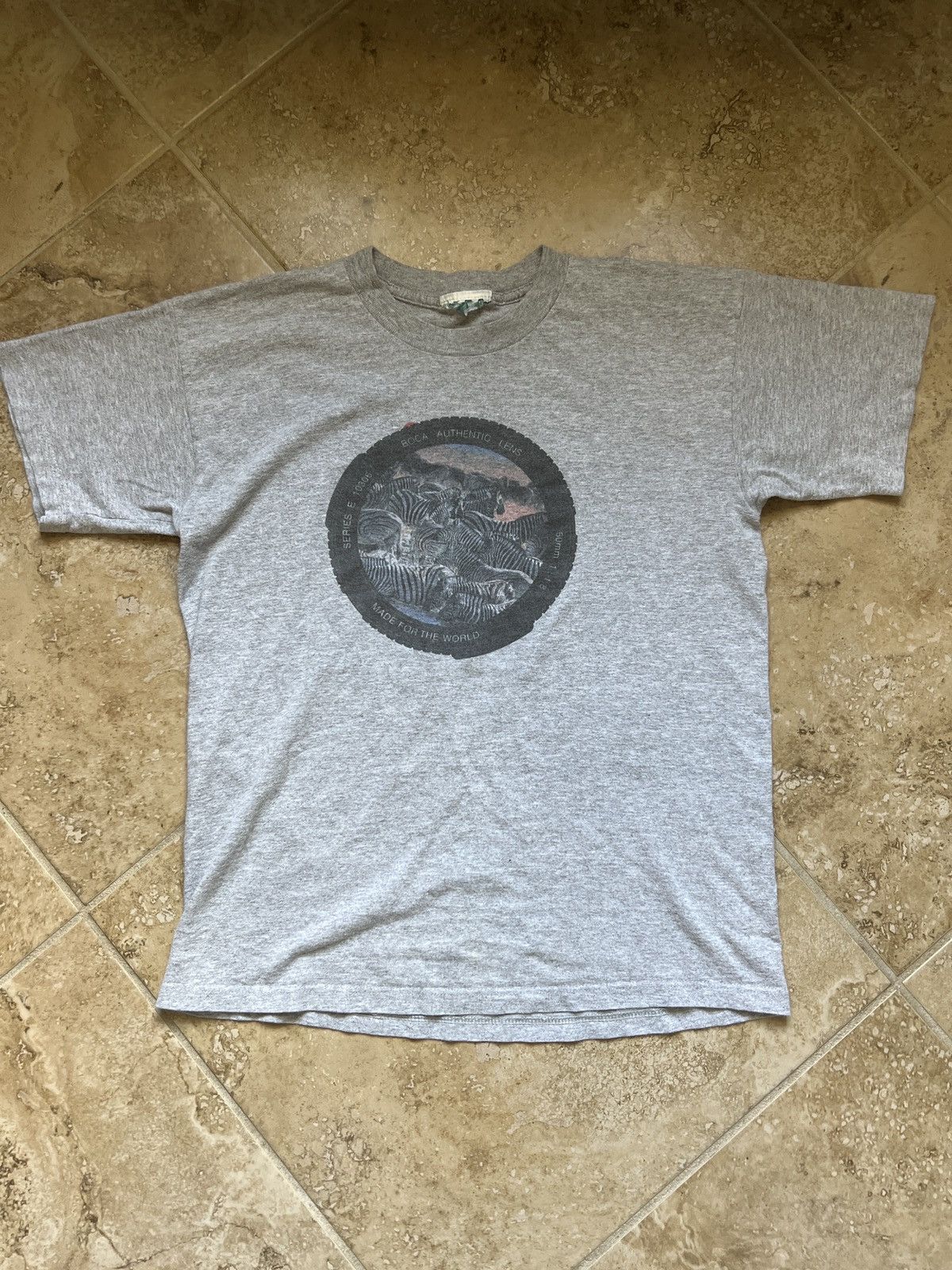 Vintage Vintage Grey Boca Wildlife Tee Size US S / EU 44-46 / 1 - 1 Thumbnail