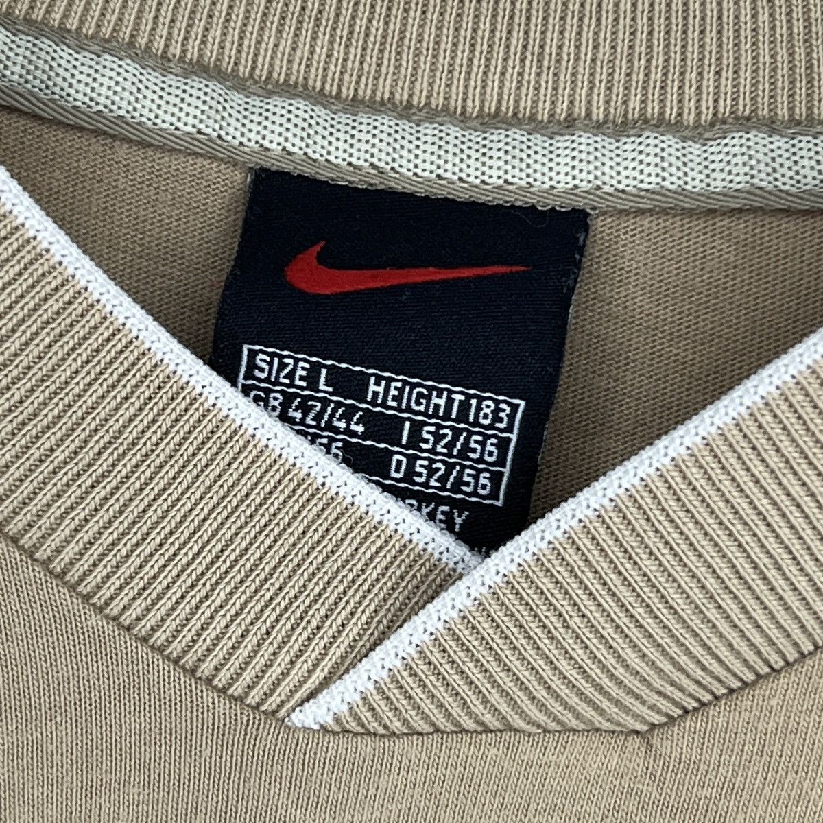 Nike × Vintage Vintage Nike Center Swoosh T-Shirt Size US L / EU 52-54 / 3 - 5 Thumbnail