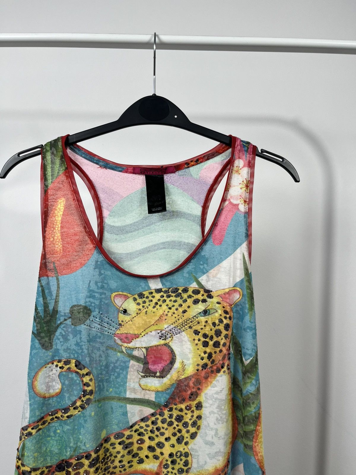 Custo Barcelona Custo Barcelona Leopard Print Tank Top Size M Size M / US 6-8 / IT 42-44 - 3 Thumbnail
