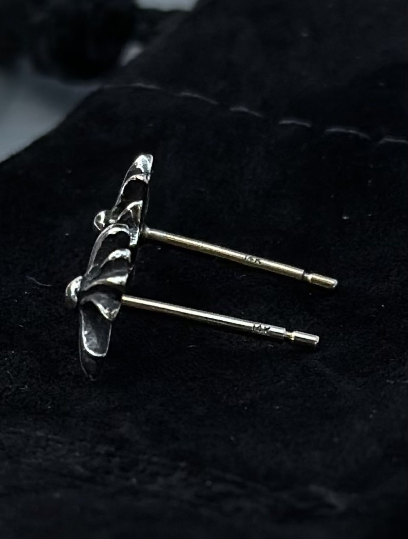 Chrome Hearts CH Plus Studs Silver Size ONE SIZE - 7 Thumbnail