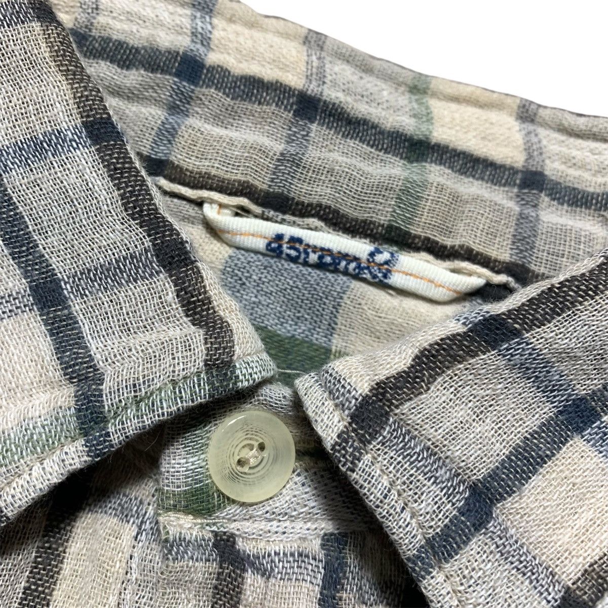 Japanese Brand 45rpm Half Button Shirt Japanese Brand Size US S / EU 44-46 / 1 - 2 Thumbnail