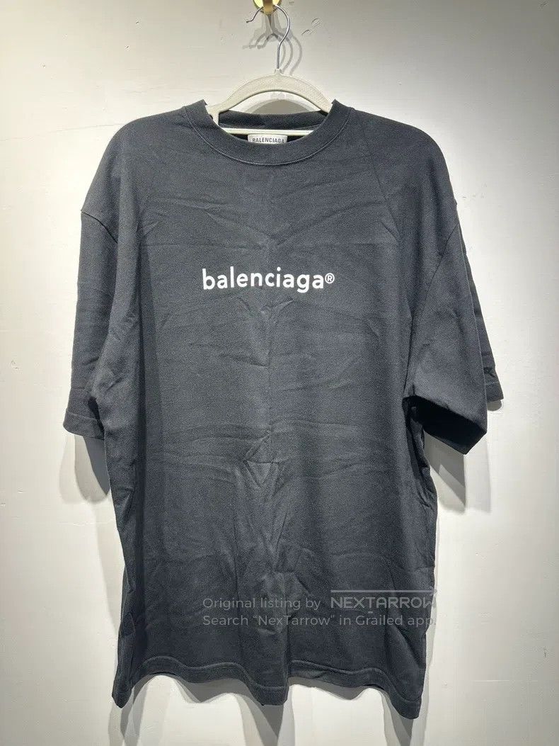Balenciaga Balenciaga Letter Logo Printed Casual Short Sleeve T-Shirt Size US XS / EU 42 / 0 - 1 Thumbnail