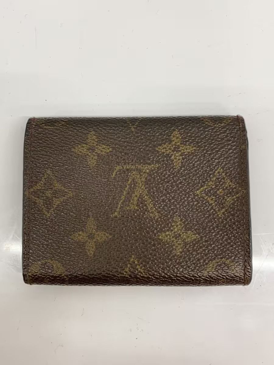 Louis Vuitton Louis Vuitton Monogram Canvas Envelope Carte de Visite Brown Size ONE SIZE - 2 Thumbnail