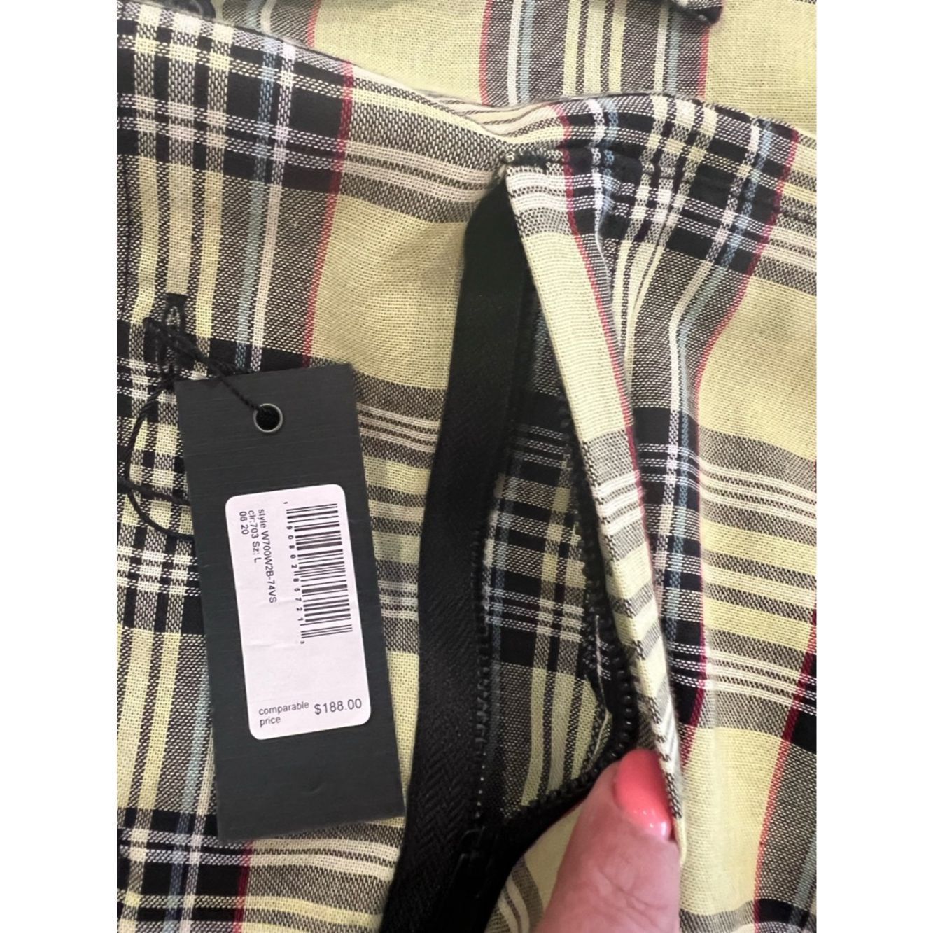 John Varvatos John Varvatos Justice For All Skull Plaid Shirt L NWT Graph Size US L / EU 52-54 / 3 - 4 Thumbnail