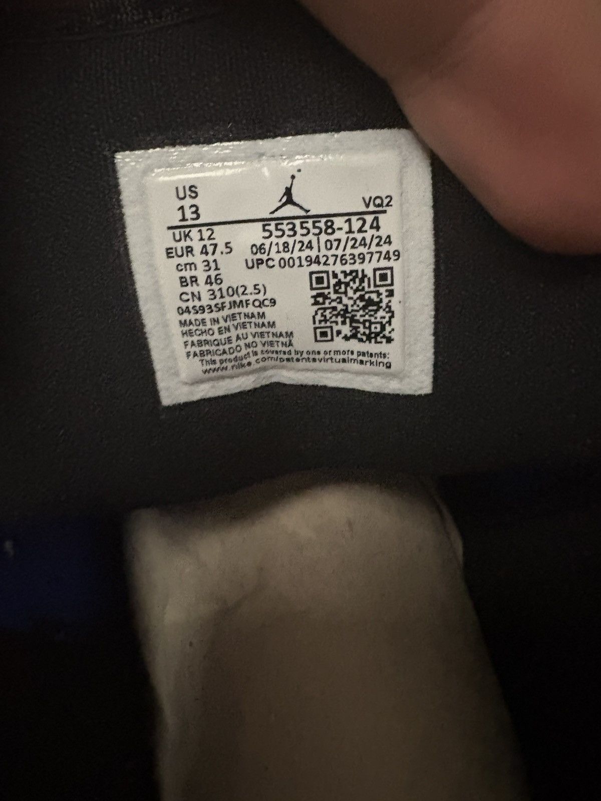 Nike Air Jordan 1 low Size US 13 / EU 46 - 7 Thumbnail