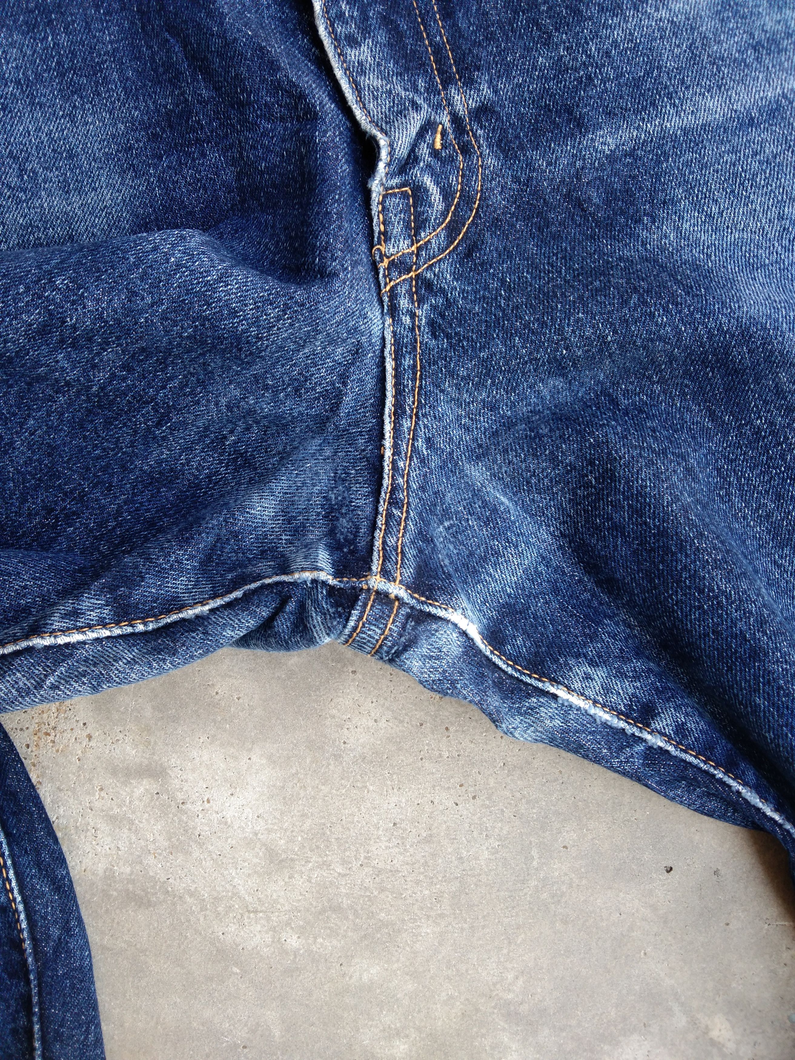 Japanese Brand Vintage Distressed Big John Loose Baggy Jeans 36x31 Size US 36 / EU 52 - 10 Thumbnail