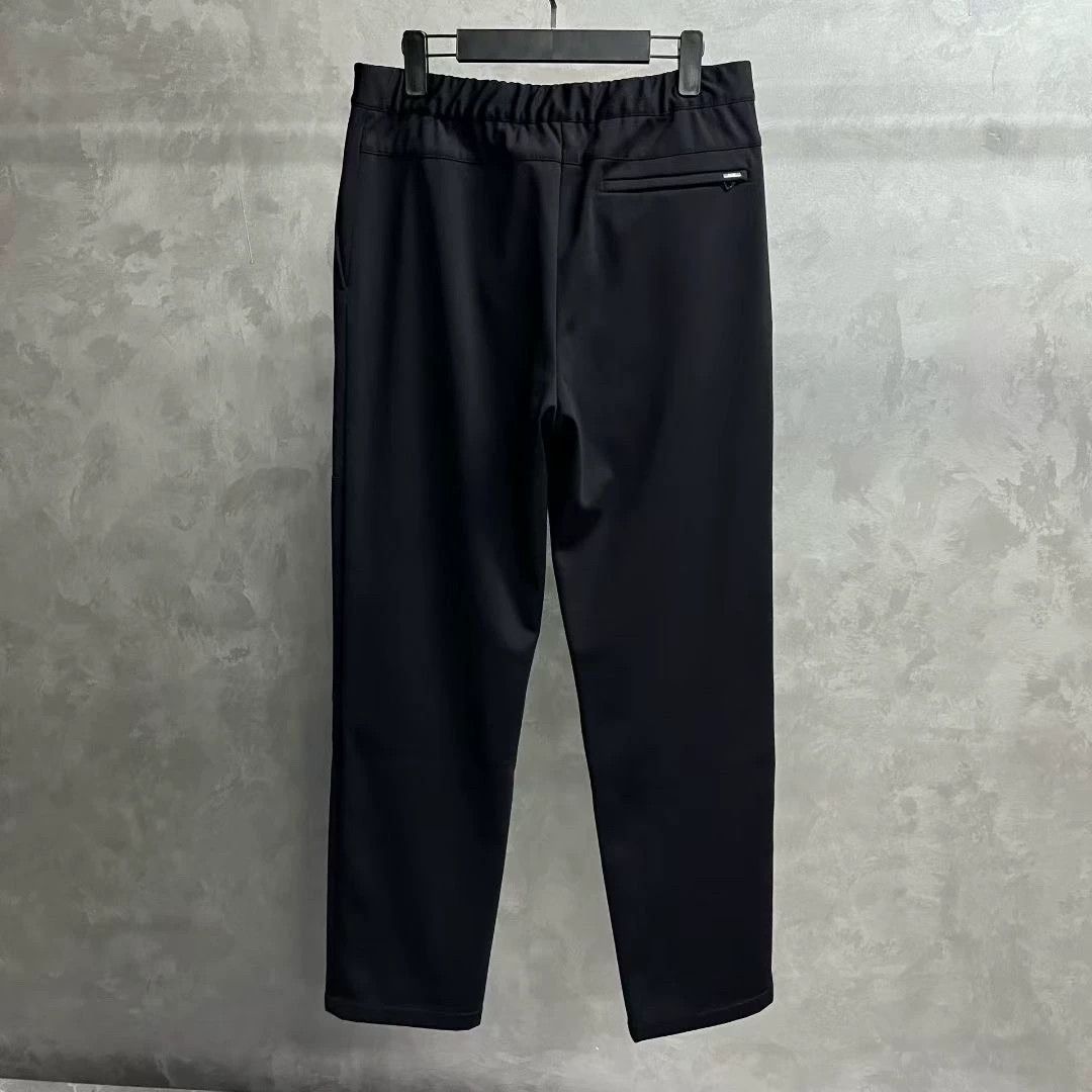 Louis Vuitton louis vuitton black casual straight-leg pants Size US 34 / EU 50 - 2 Thumbnail