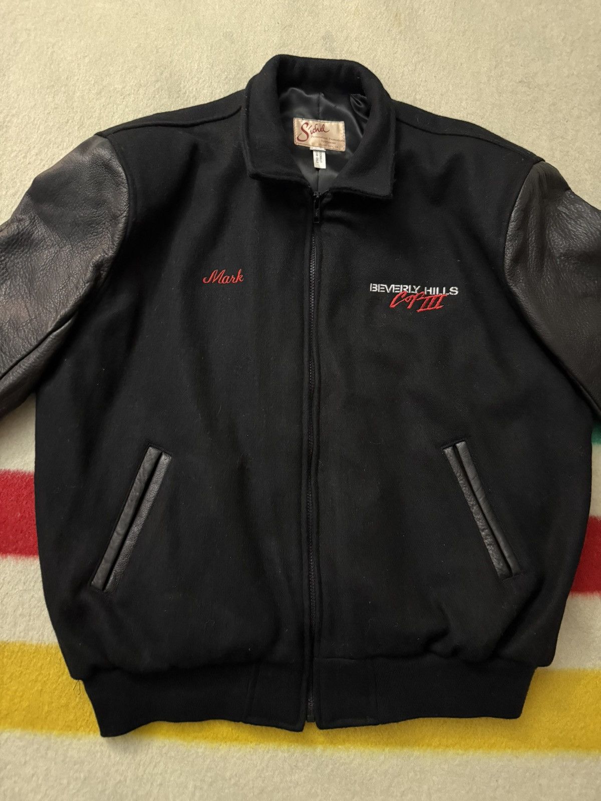 Vintage 90s 1994 Beverly Hills Cop 3 Eddie Murphy Varsity Jacket XL Size US XL / EU 56 / 4 - 4 Thumbnail