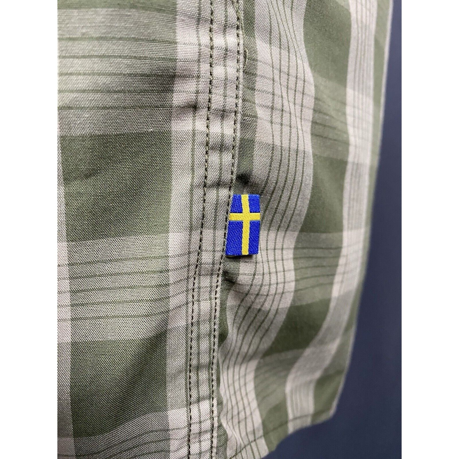 Fjallraven Fjallraven Ovik Men's Green Checked Shortsleeve Shirt Size S Size US S / EU 44-46 / 1 - 10 Thumbnail