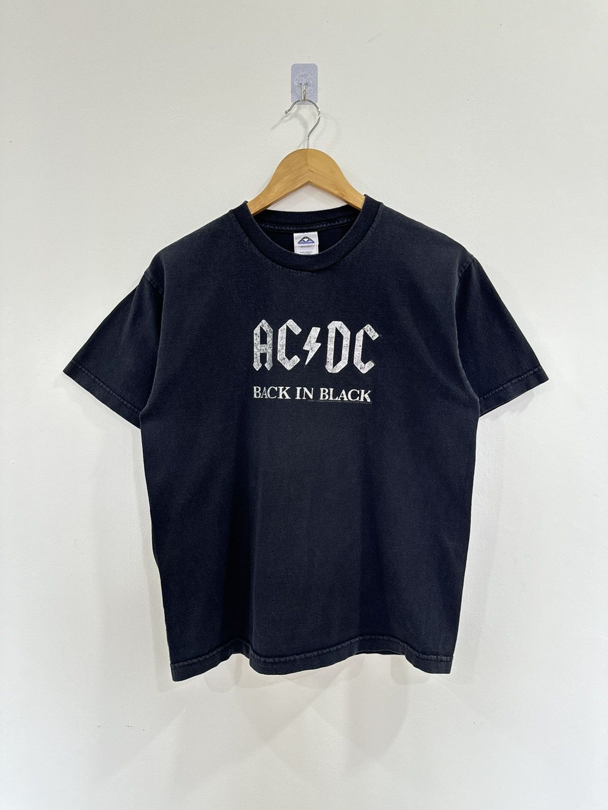 Band Tees × Vintage VINTAGE AC|DC BACK IN BLACK BAND TEES Size US M / EU 48-50 / 2 - 1 Thumbnail