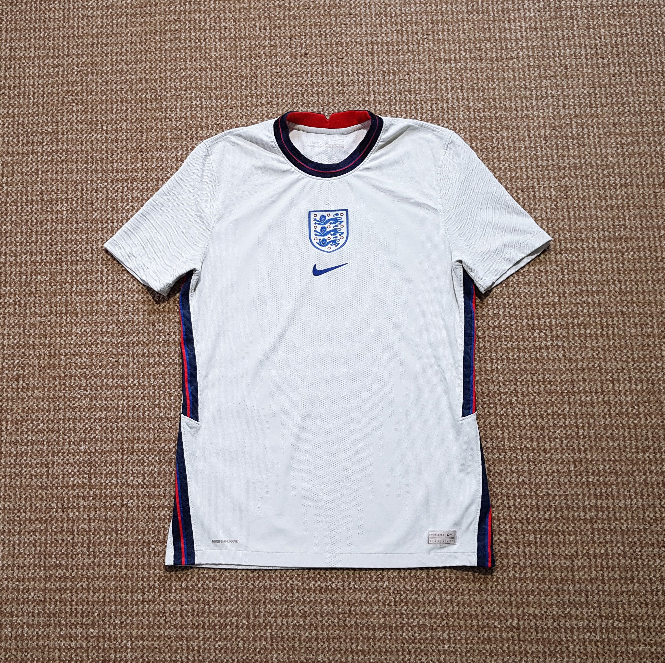 Nike Nike England Authentic Home Jersey 2020 Vaporknit Soccer S Size US S / EU 44-46 / 1 - 1 Thumbnail