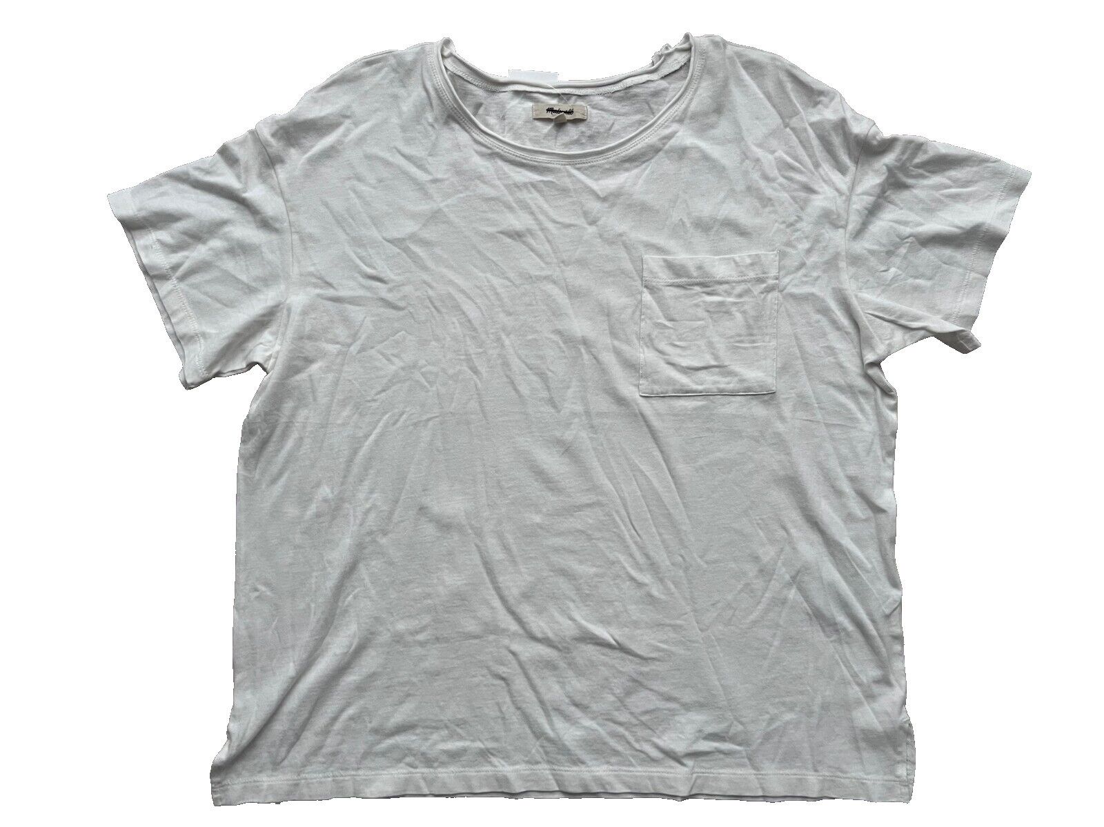 Madewell Madewell Cotton Pocket Tee White ( XL ) Size US XL / EU 56 / 4 - 1 Thumbnail