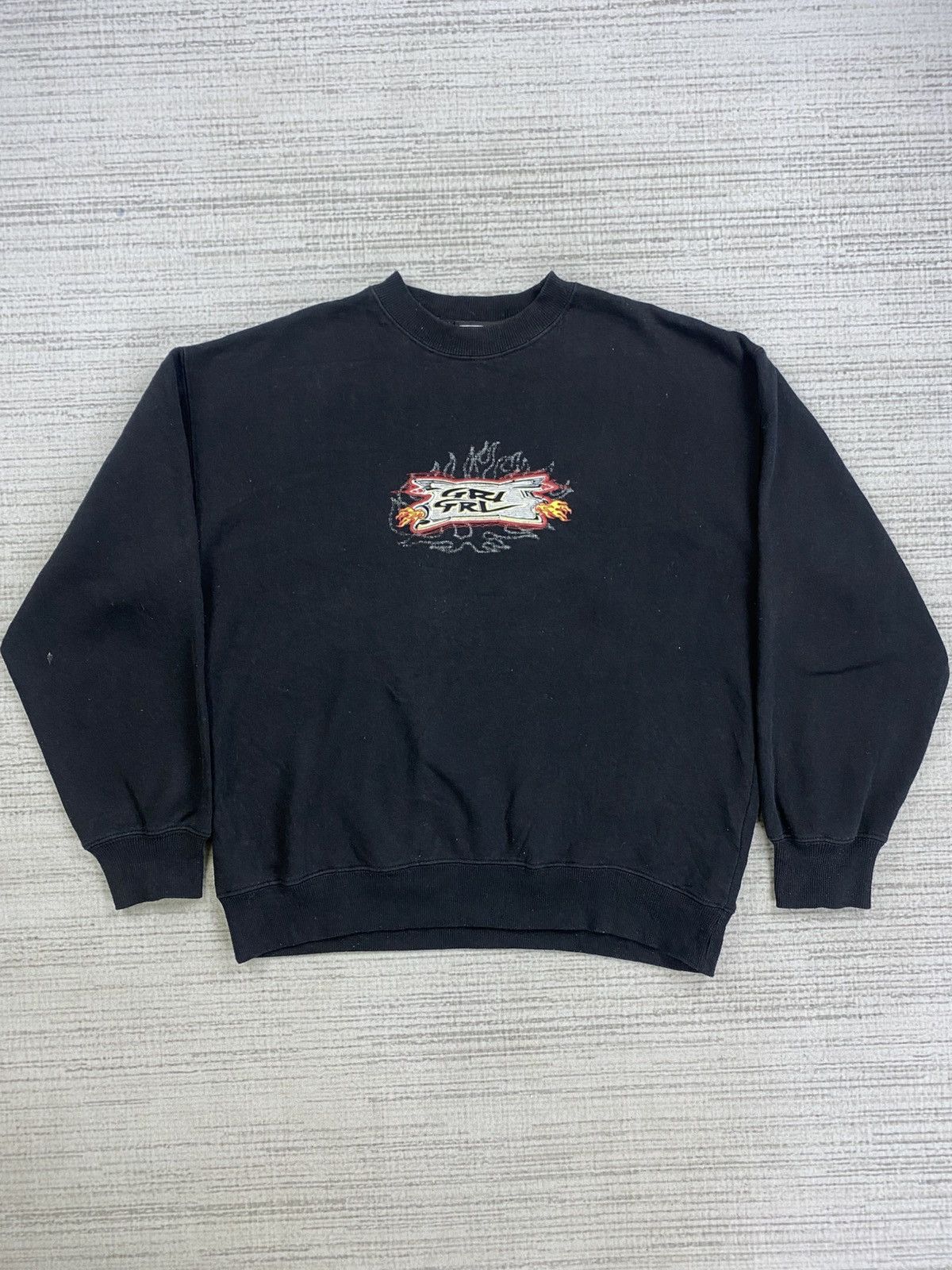 Designer × Vintage Vintage Gri Gri Japanese Brand Backhit Sweatshirt Size US M / EU 48-50 / 2 - 5 Thumbnail